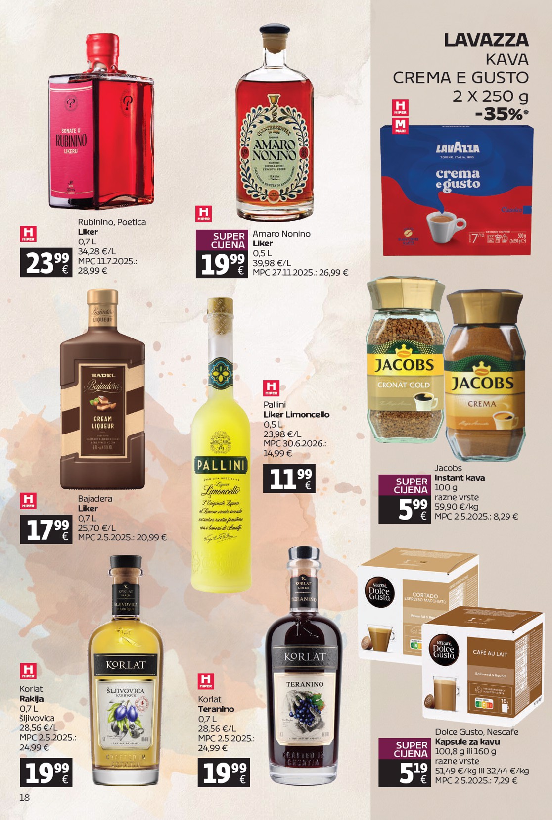 tommy - Aktualni katalog Tommy - Super ponuda vina i delicija od ponedjeljka, 20.07.2026 do nedjelje, 09.08.2026 - page: 18