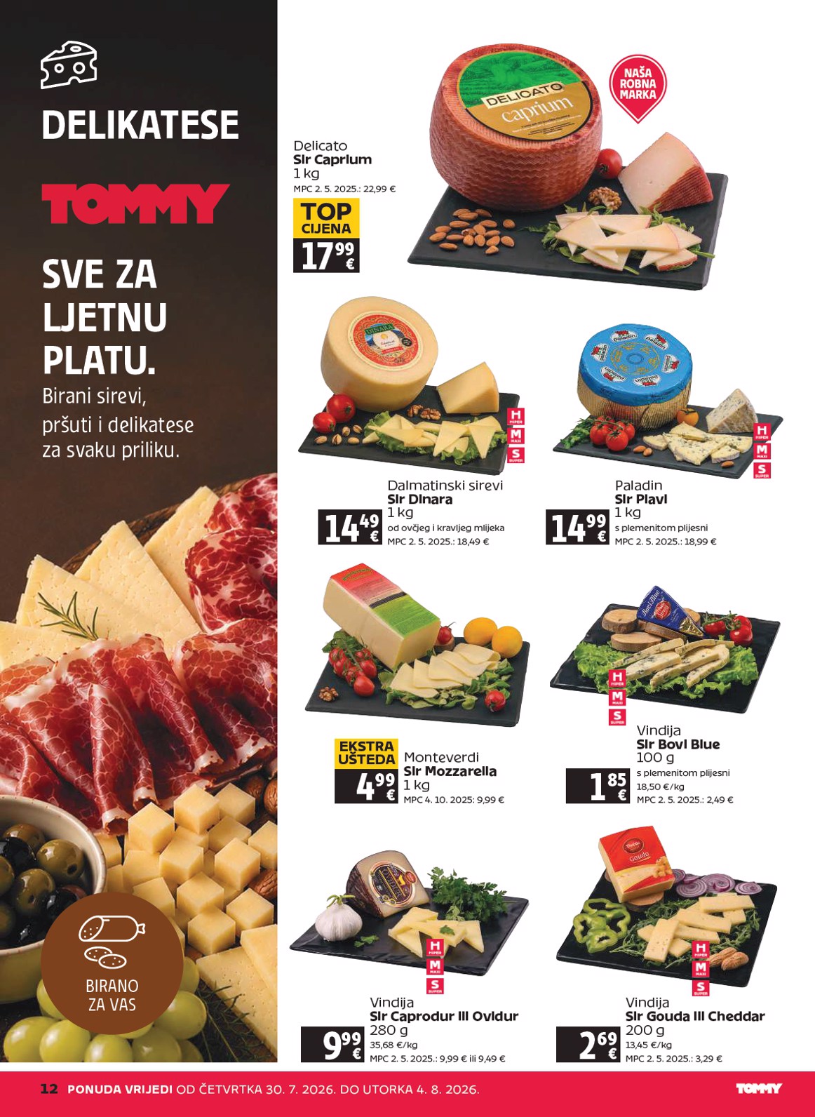tommy - Novi Tommy katalog od četvrtka, 30.07.2026 do utorka, 04.08.2026 - page: 12