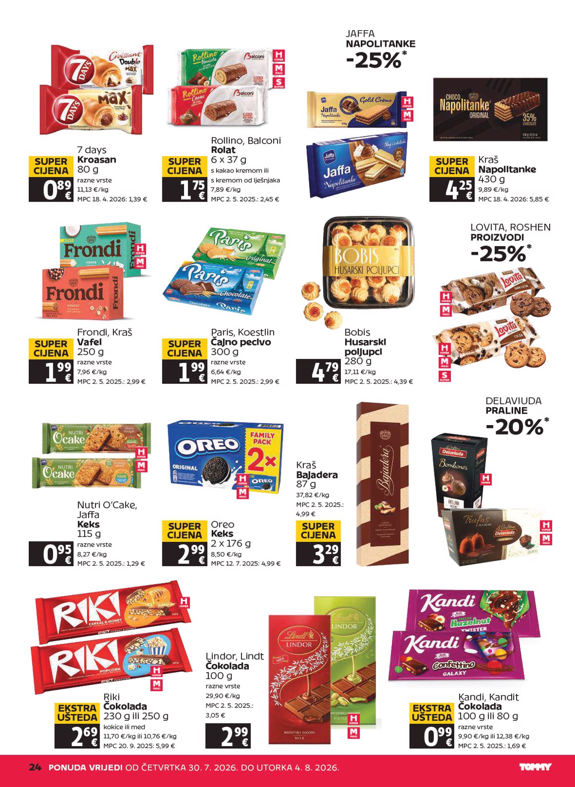 tommy - Aktualni katalog Tommy od četvrtka, 30.07.2026 do utorka, 04.08.2026 - page: 24