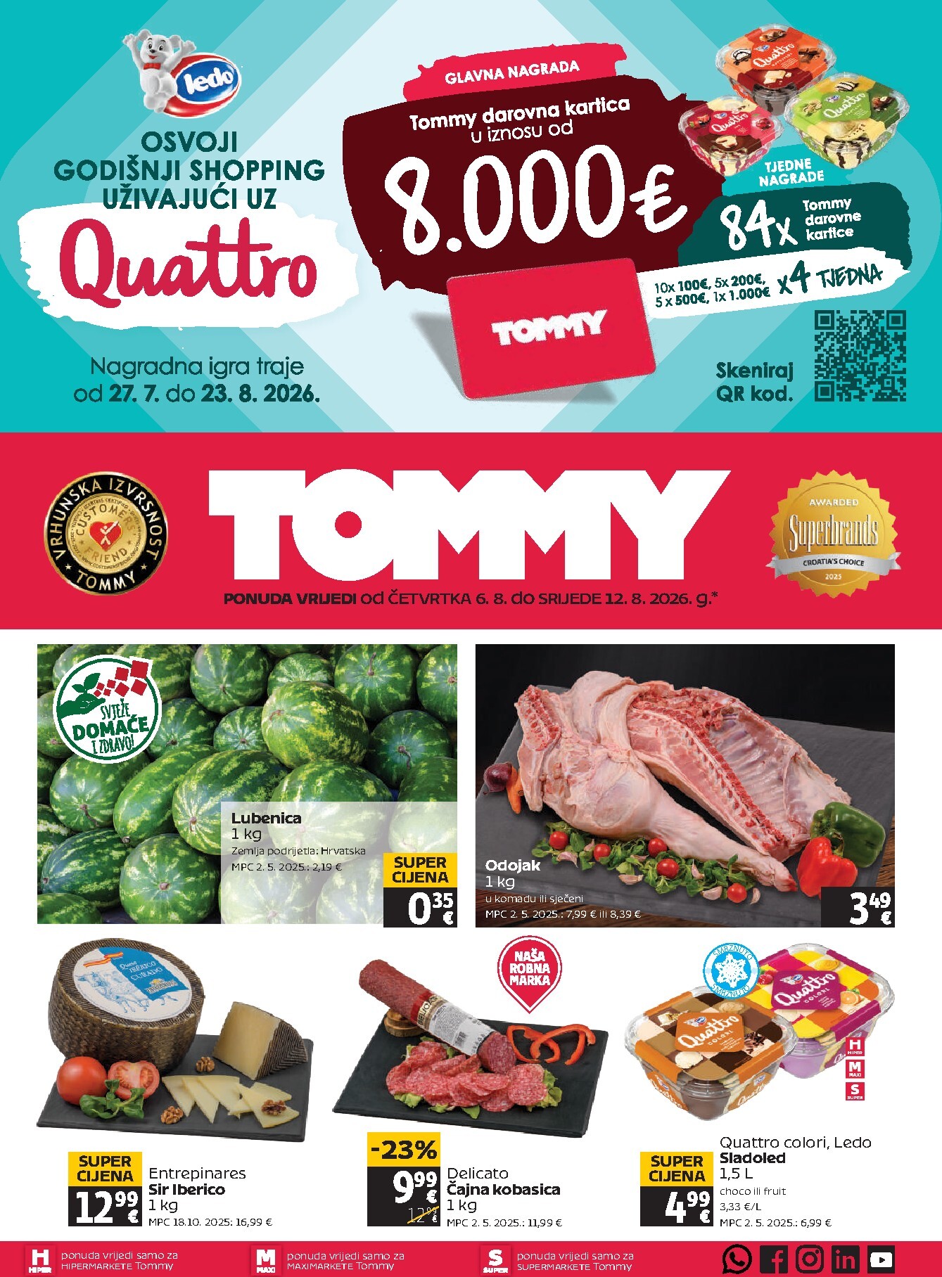 tommy - Novi Tommy katalog od četvrtka, 06.08.2026 do srijede, 12.08.2026