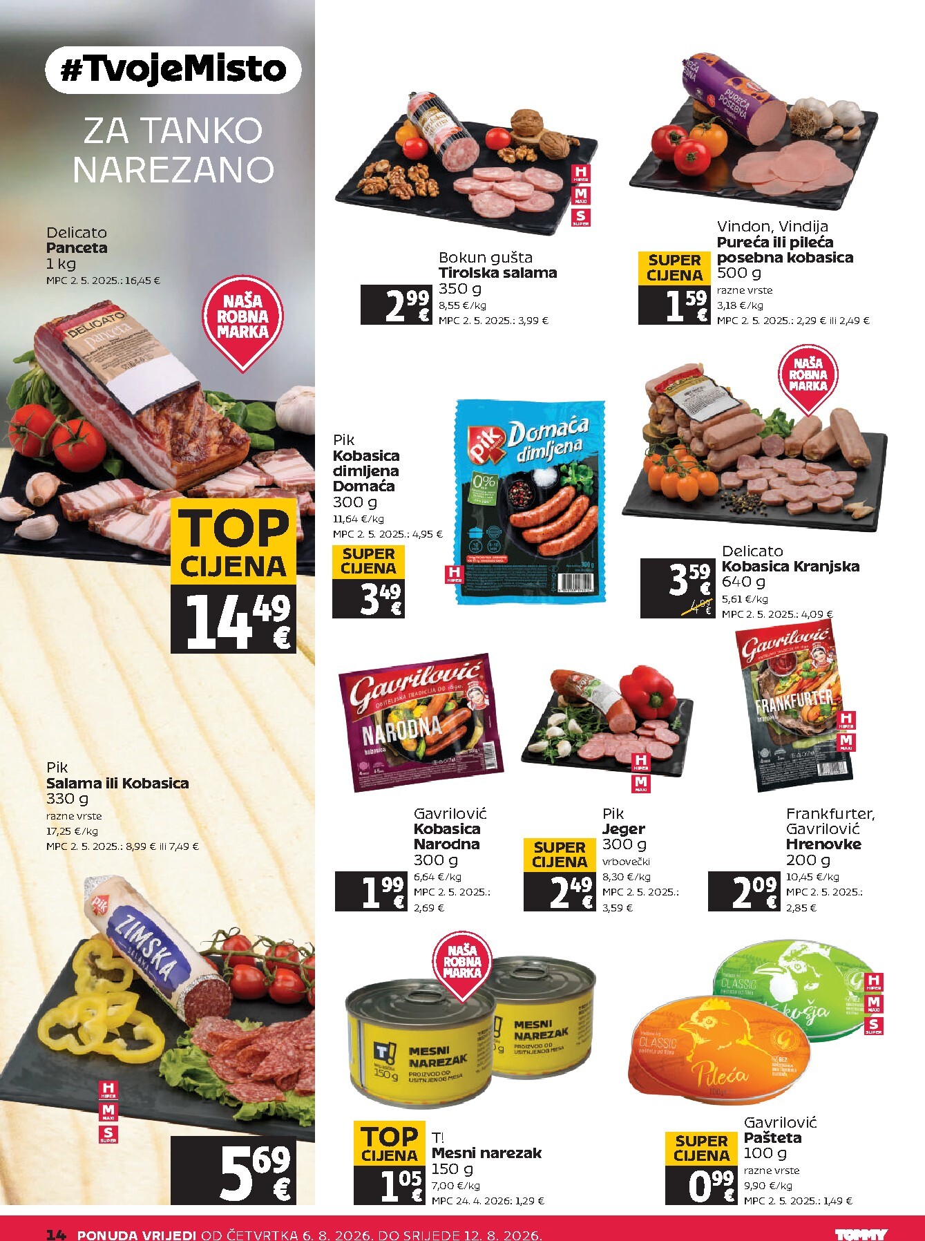 tommy - Novi Tommy katalog od četvrtka, 06.08.2026 do srijede, 12.08.2026 - page: 14