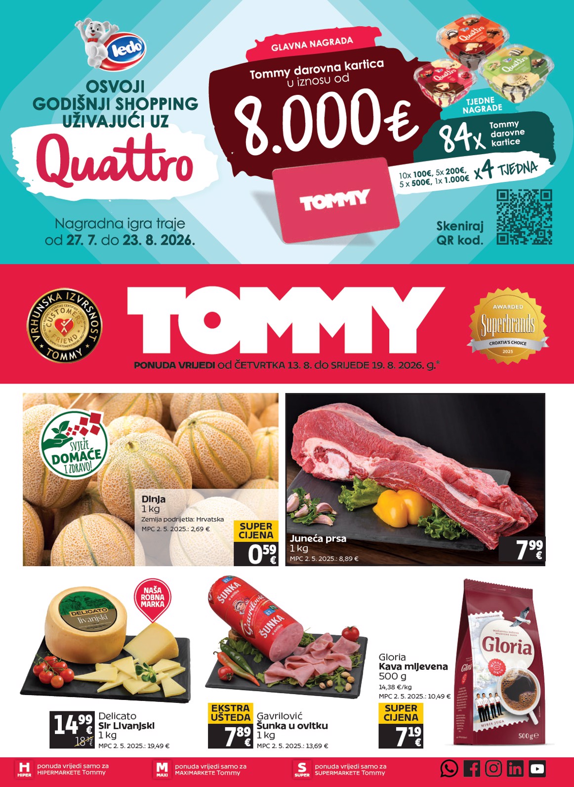 tommy - Novi Tommy katalog od četvrtka, 13.08.2026 do srijede, 19.08.2026