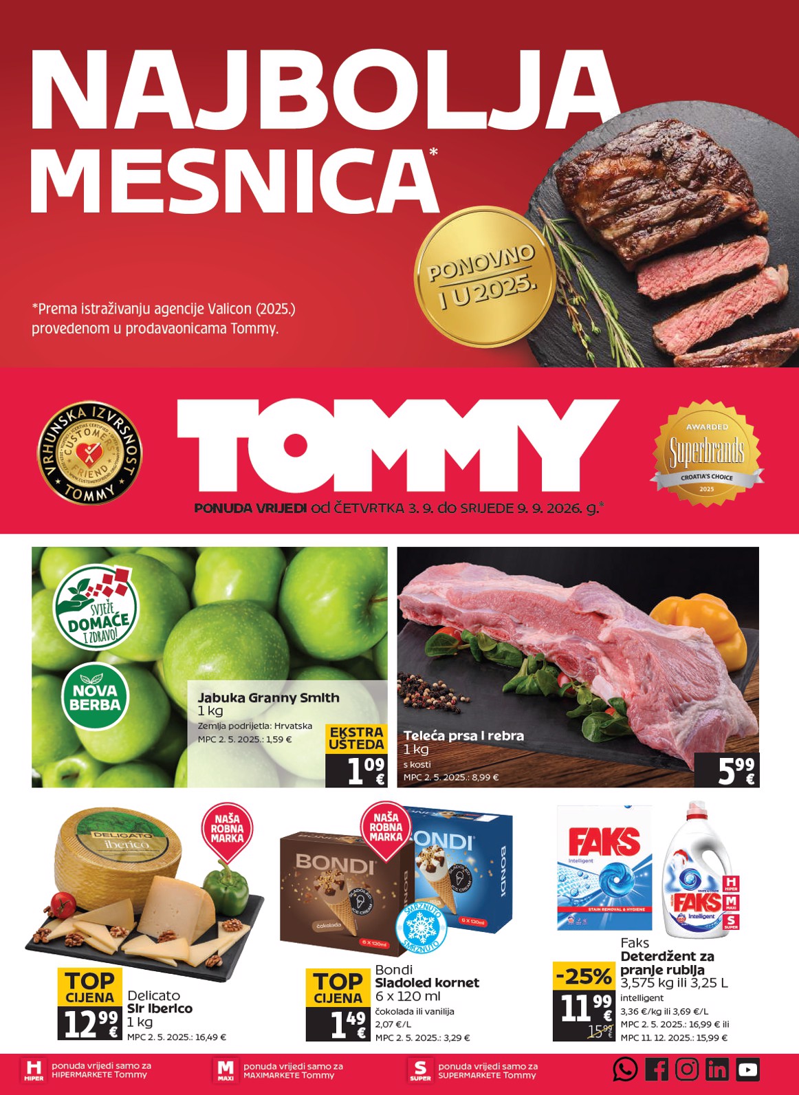 tommy - Novi Tommy katalog od četvrtka, 03.09.2026 do srijede, 09.09.2026