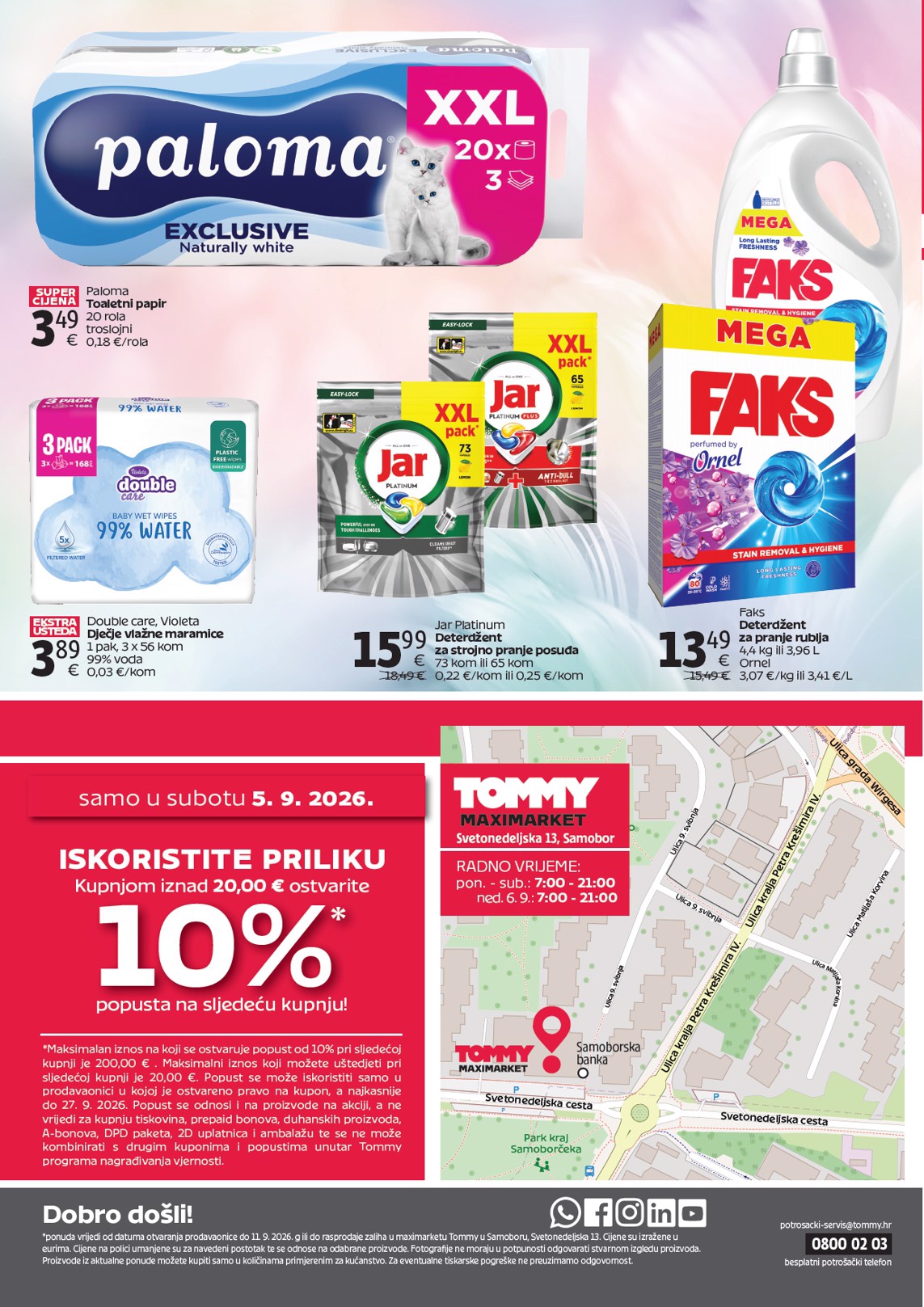 tommy - Novi Tommy - Super ponuda povodom otvaranja u Samoboru katalog od subote, 05.09.2026 do petka, 11.09.2026 - page: 4