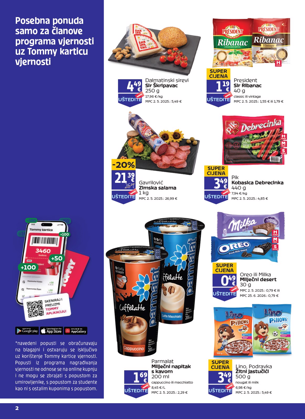 tommy - Novi Tommy - Pogodnosti za Tommy vjerne članove katalog od četvrtka, 24.09.2026 do četvrtka, 01.10.2026 - page: 1