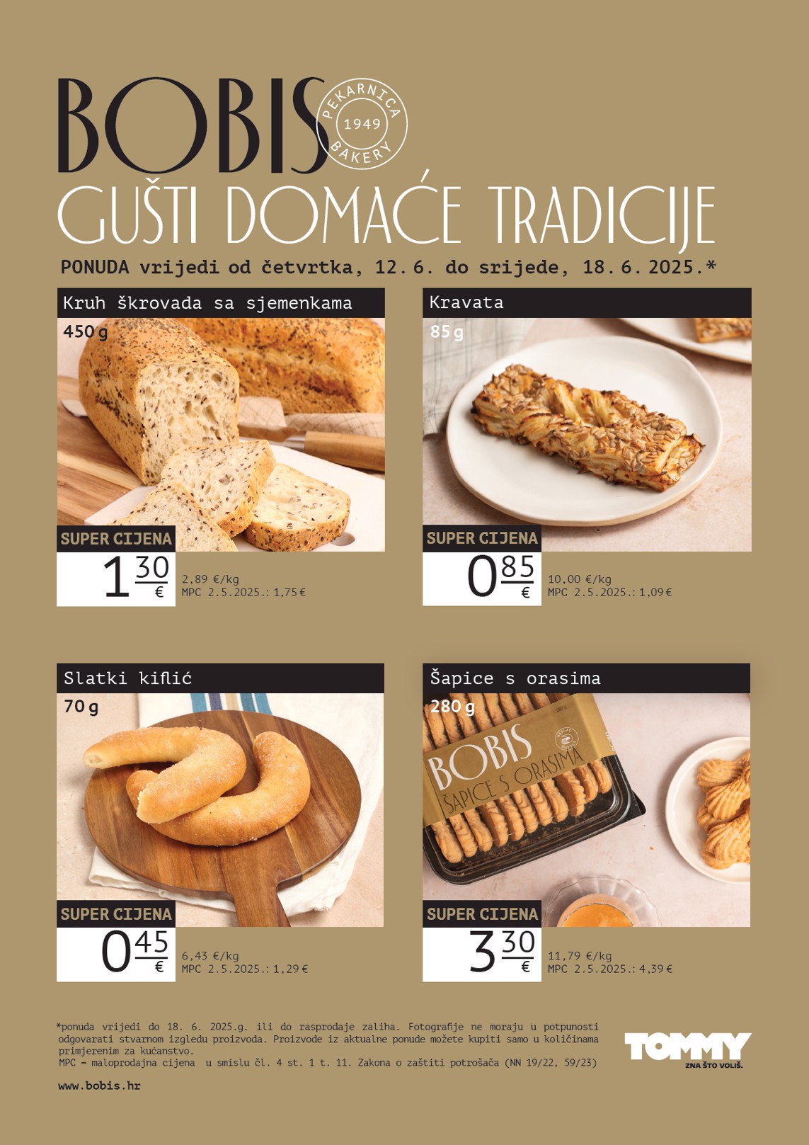 tommy - Prelistajte katalog Tommy - Bobis Super ponuda, vrijedi od 12.06. do 18.06.