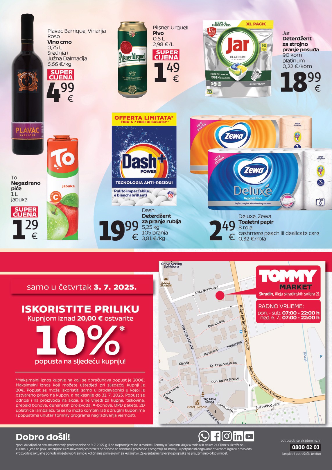 tommy - Prelistajte katalog Tommy - Super ponuda povodom otvaranja u Skradinu, vrijedi od 03.07. do 09.07. - page: 4