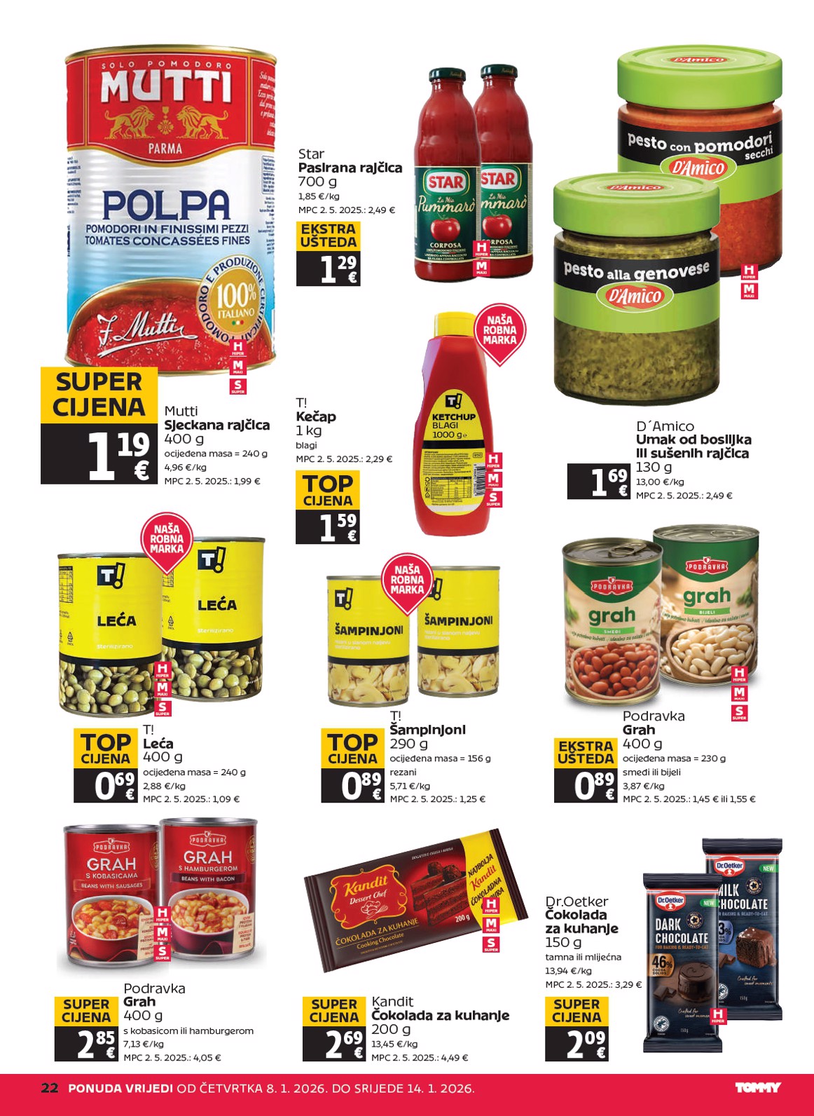 tommy - Prelistajte katalog Tommy, vrijedi od 08.01. do 14.01. - page: 22