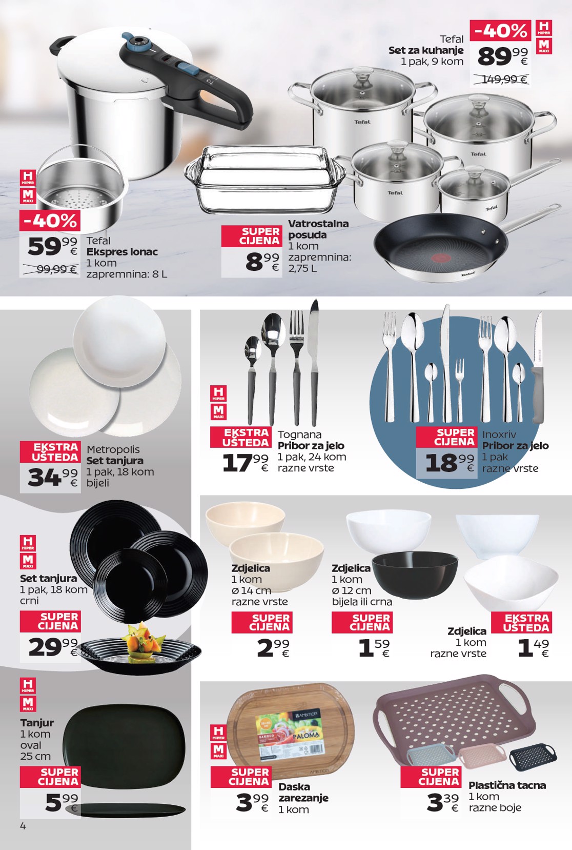 tommy - Prelistajte katalog Tommy - Super ponuda za domaćinstvo, vrijedi od 12.01. do 08.02. - page: 4