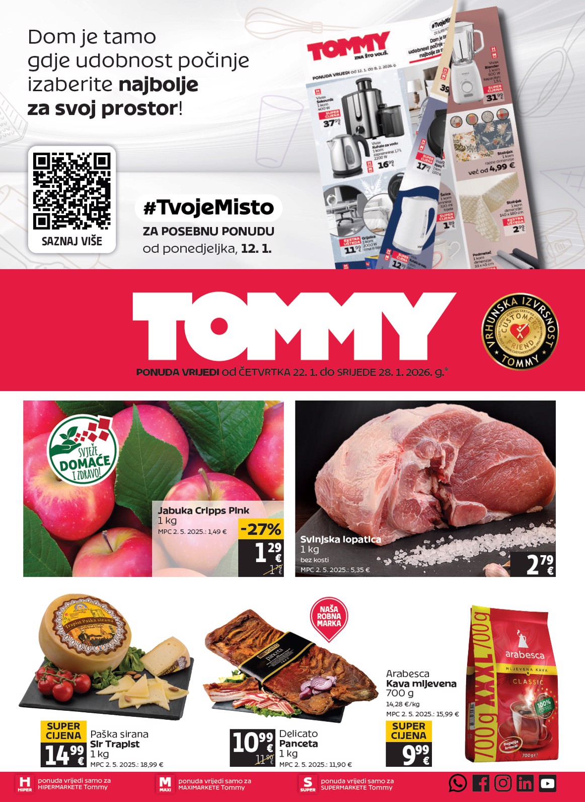 tommy - Prelistajte katalog Tommy, vrijedi od 22.01. do 28.01.