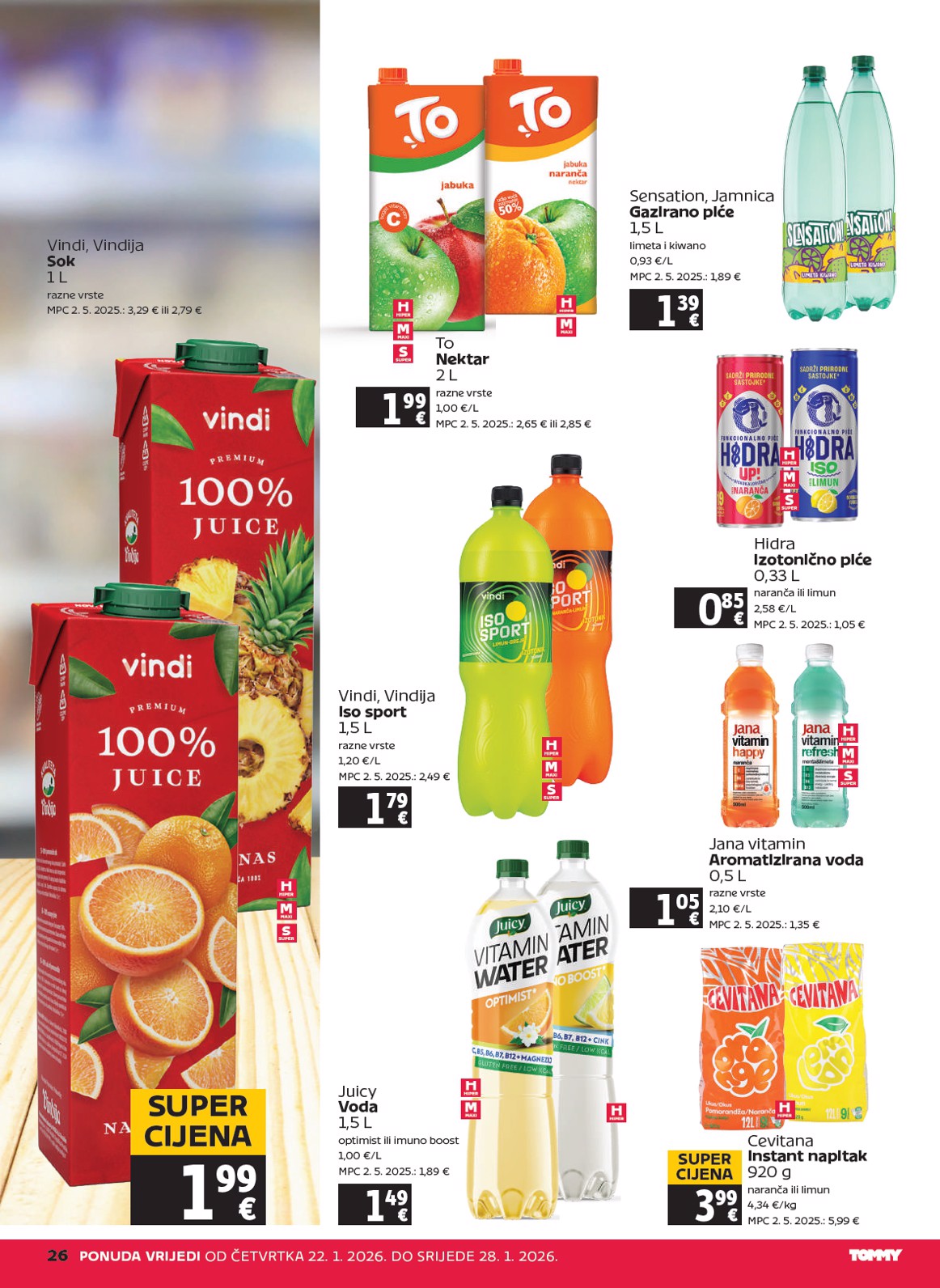 tommy - Prelistajte katalog Tommy, vrijedi od 22.01. do 28.01. - page: 26