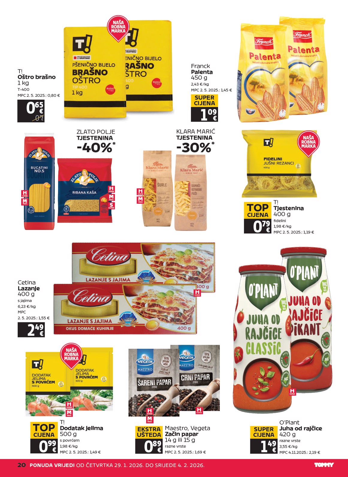 tommy - Prelistajte katalog Tommy, vrijedi od 29.01. do 04.02. - page: 20