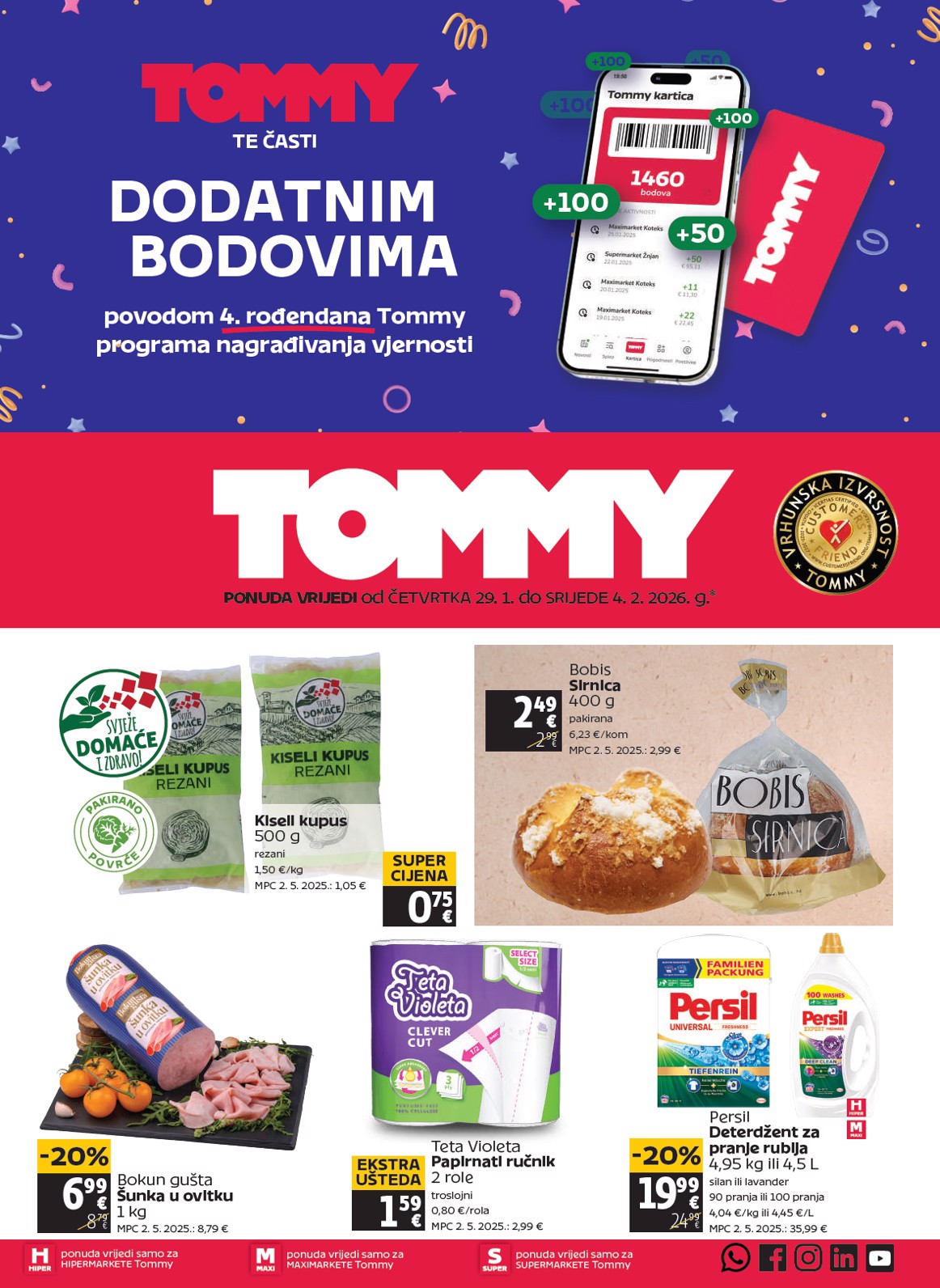 tommy - Prelistajte katalog Tommy, vrijedi od 29.01. do 04.02.