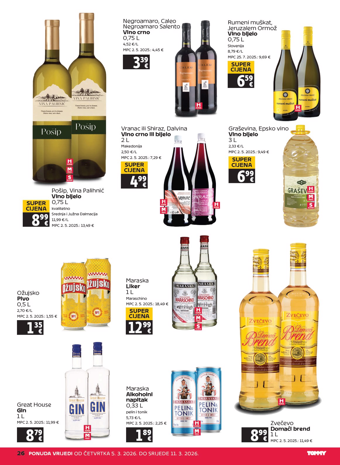 tommy - Prelistajte katalog Tommy, vrijedi od 05.03.2026 do 11.03.2026 - page: 26
