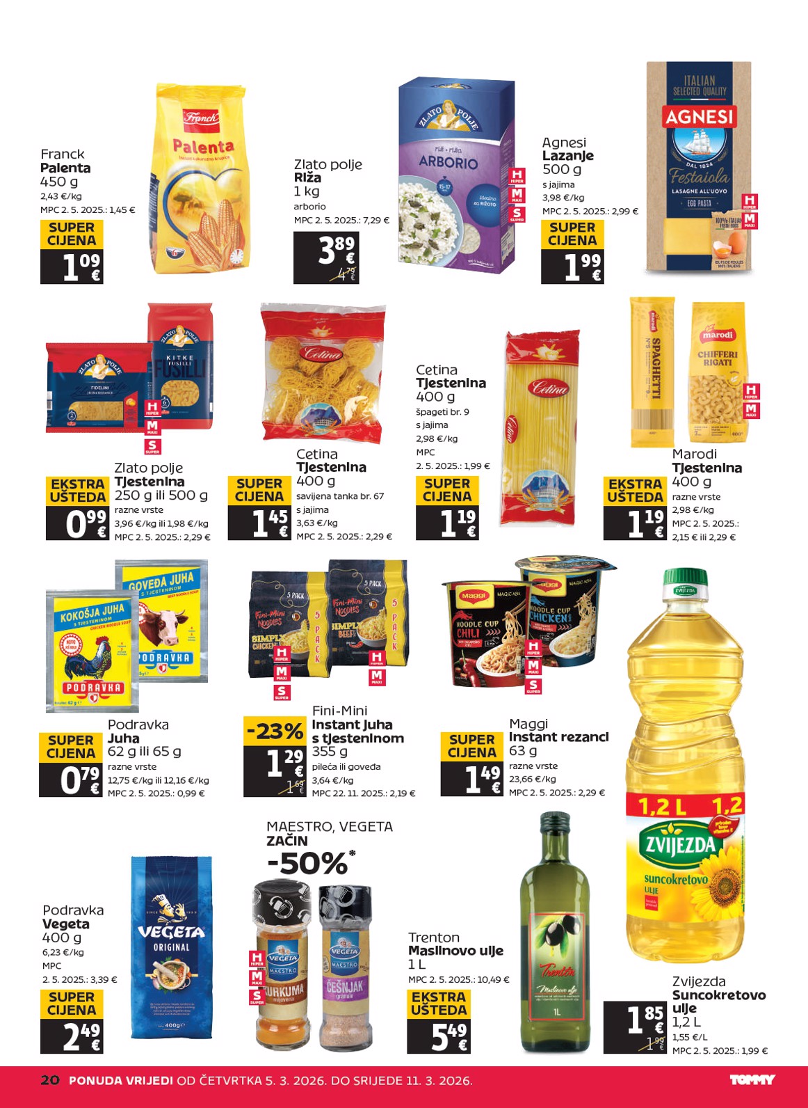 tommy - Prelistajte katalog Tommy, vrijedi od 05.03.2026 do 11.03.2026 - page: 20