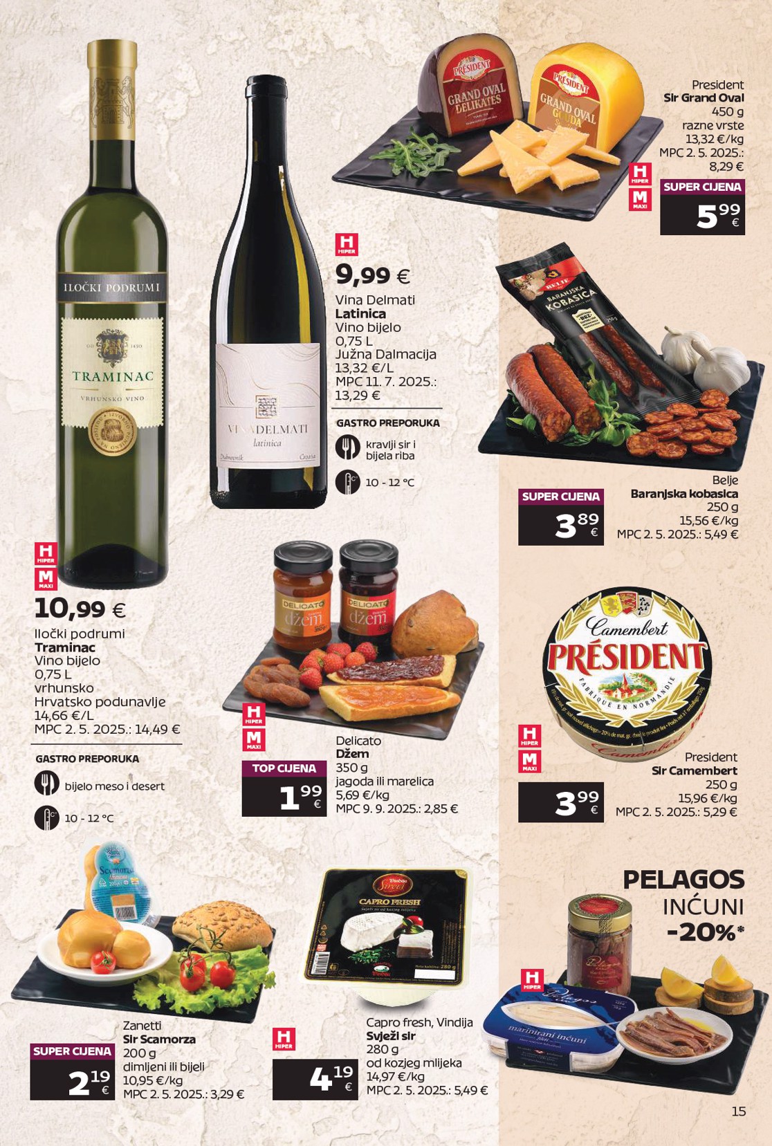 tommy - Prelistajte katalog Tommy - Super ponuda vina i delicija, vrijedi od 09.03.2026 do 04.04.2026 - page: 15