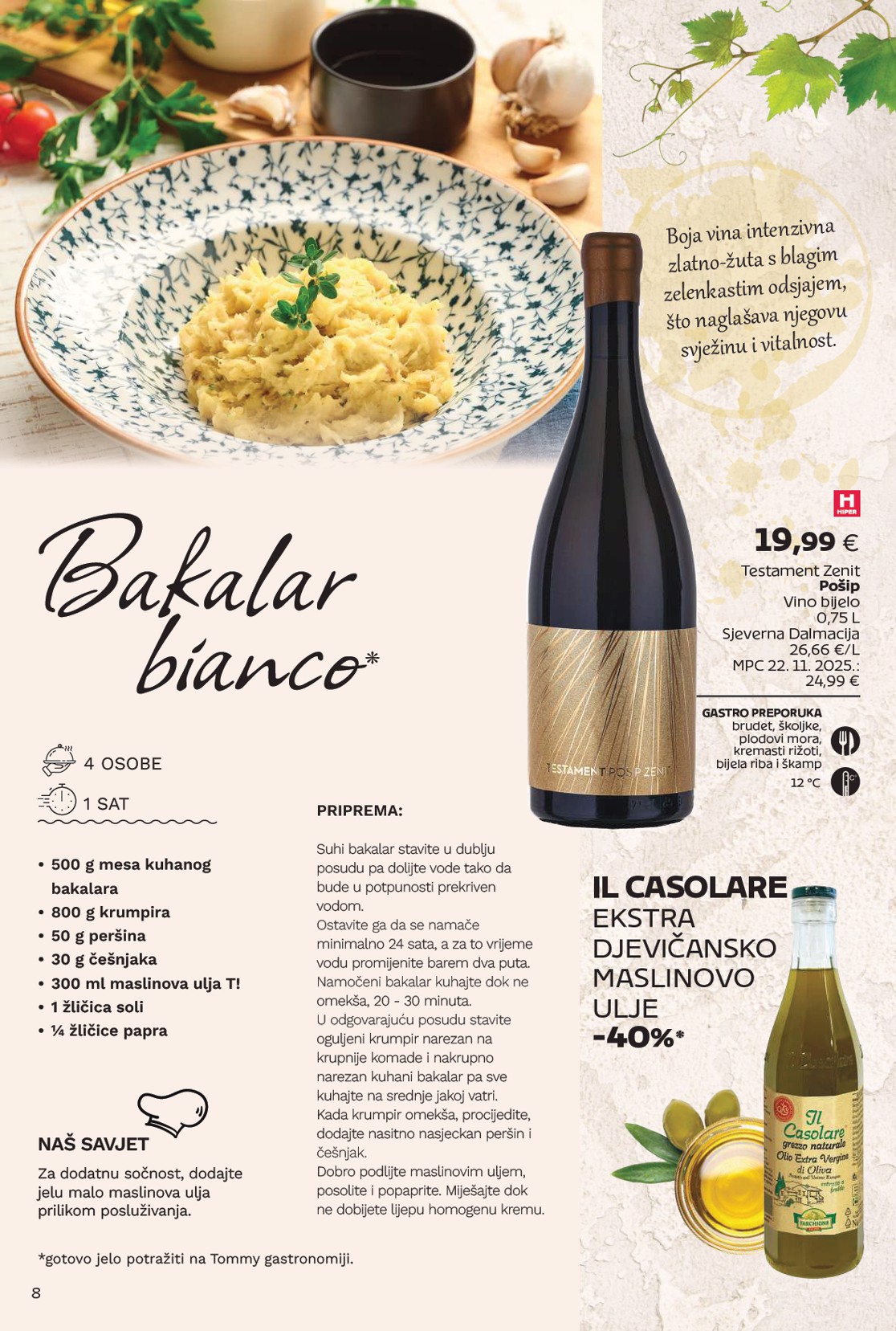 tommy - Prelistajte katalog Tommy - Super ponuda vina i delicija, vrijedi od 09.03.2026 do 04.04.2026 - page: 8
