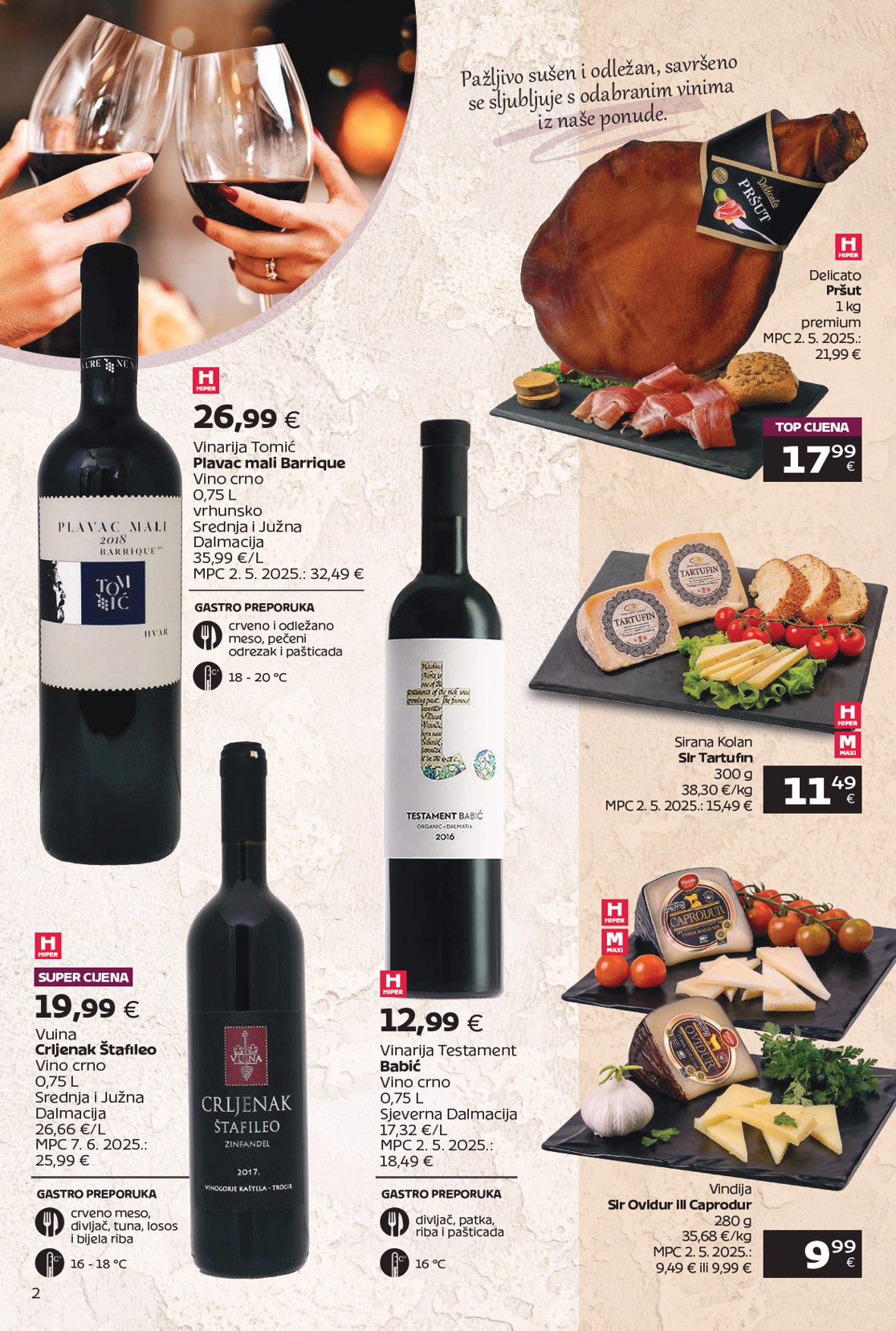 tommy - Prelistajte katalog Tommy - Super ponuda vina i delicija, vrijedi od 09.03.2026 do 04.04.2026 - page: 2