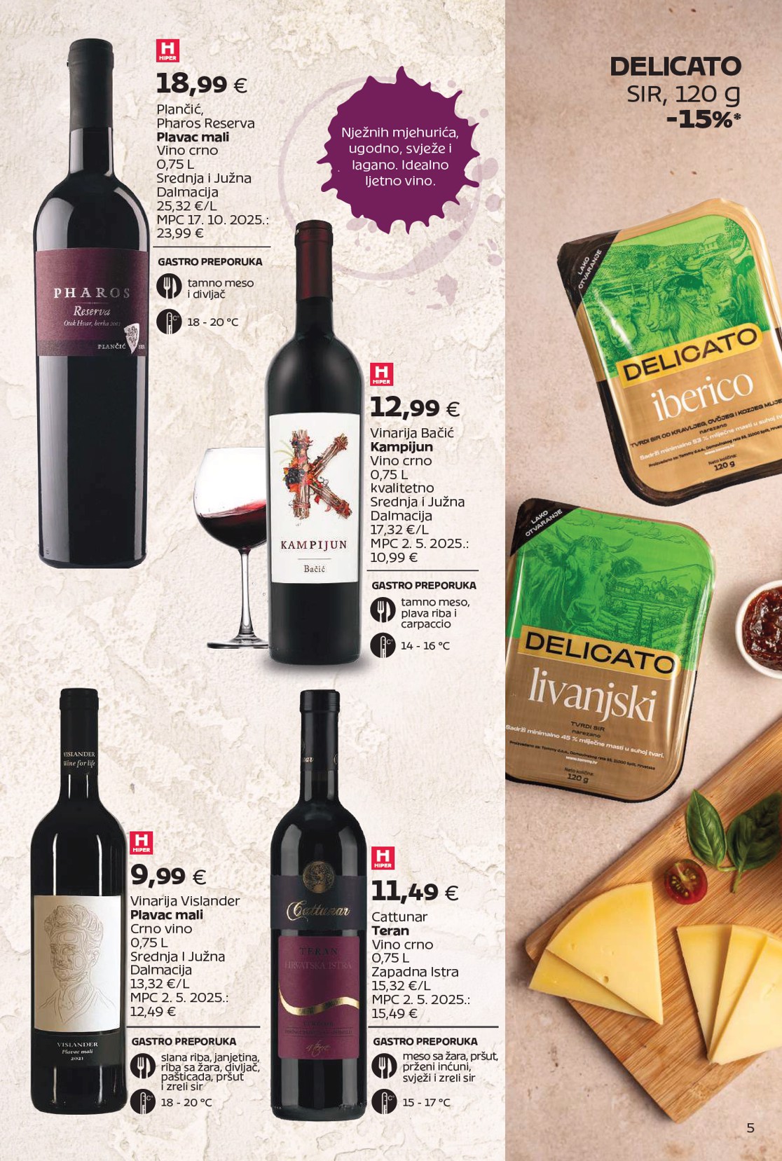 tommy - Prelistajte katalog Tommy - Super ponuda vina i delicija, vrijedi od 09.03.2026 do 04.04.2026 - page: 5