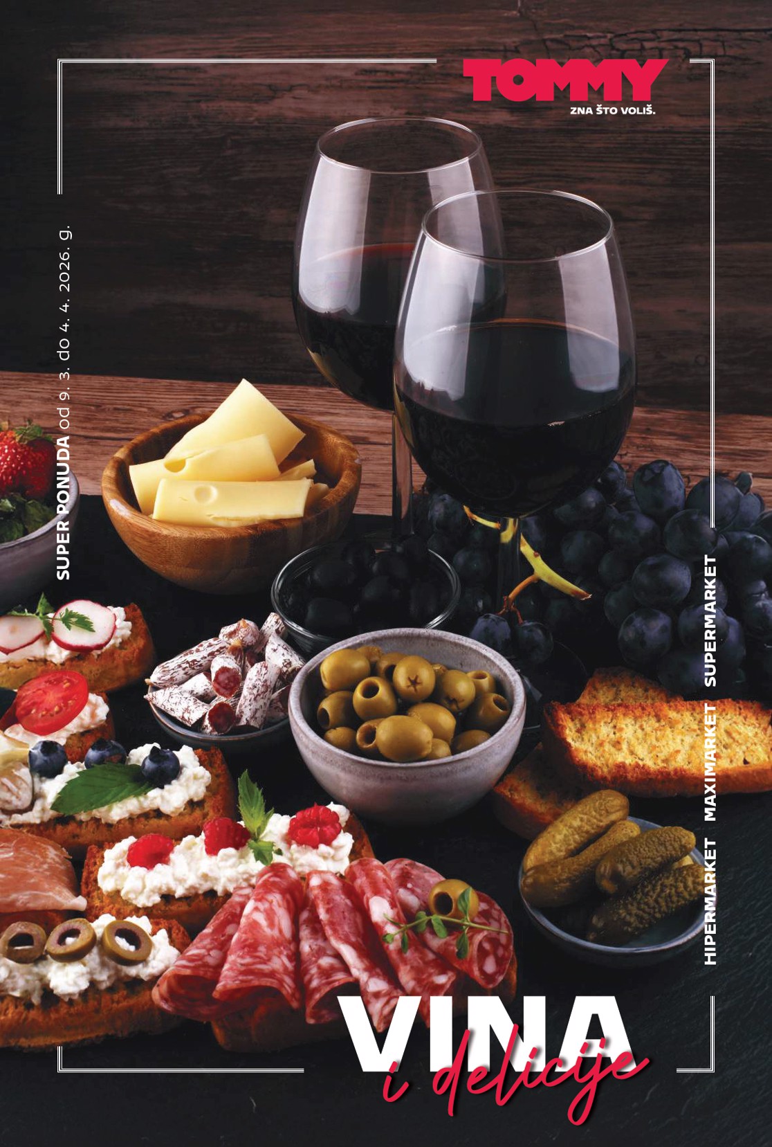 tommy - Prelistajte katalog Tommy - Super ponuda vina i delicija, vrijedi od 09.03.2026 do 04.04.2026