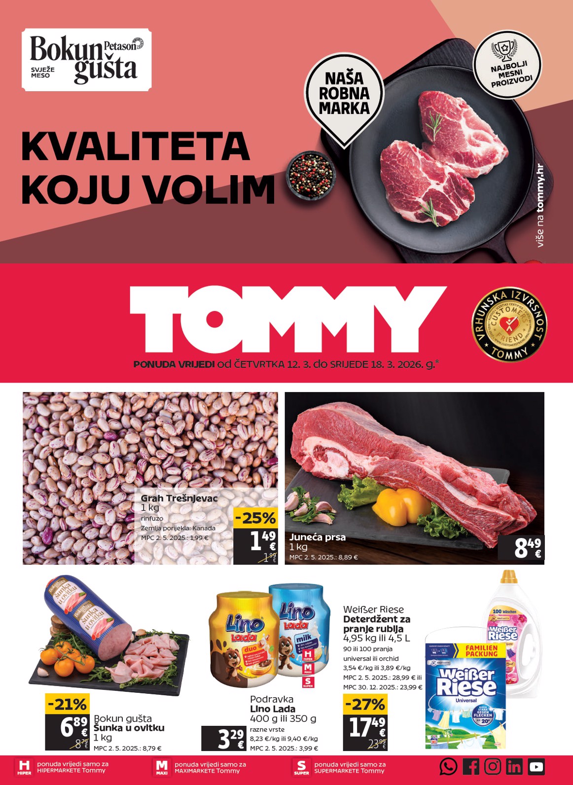 tommy - Prelistajte katalog Tommy, vrijedi od 12.03.2026 do 18.03.2026