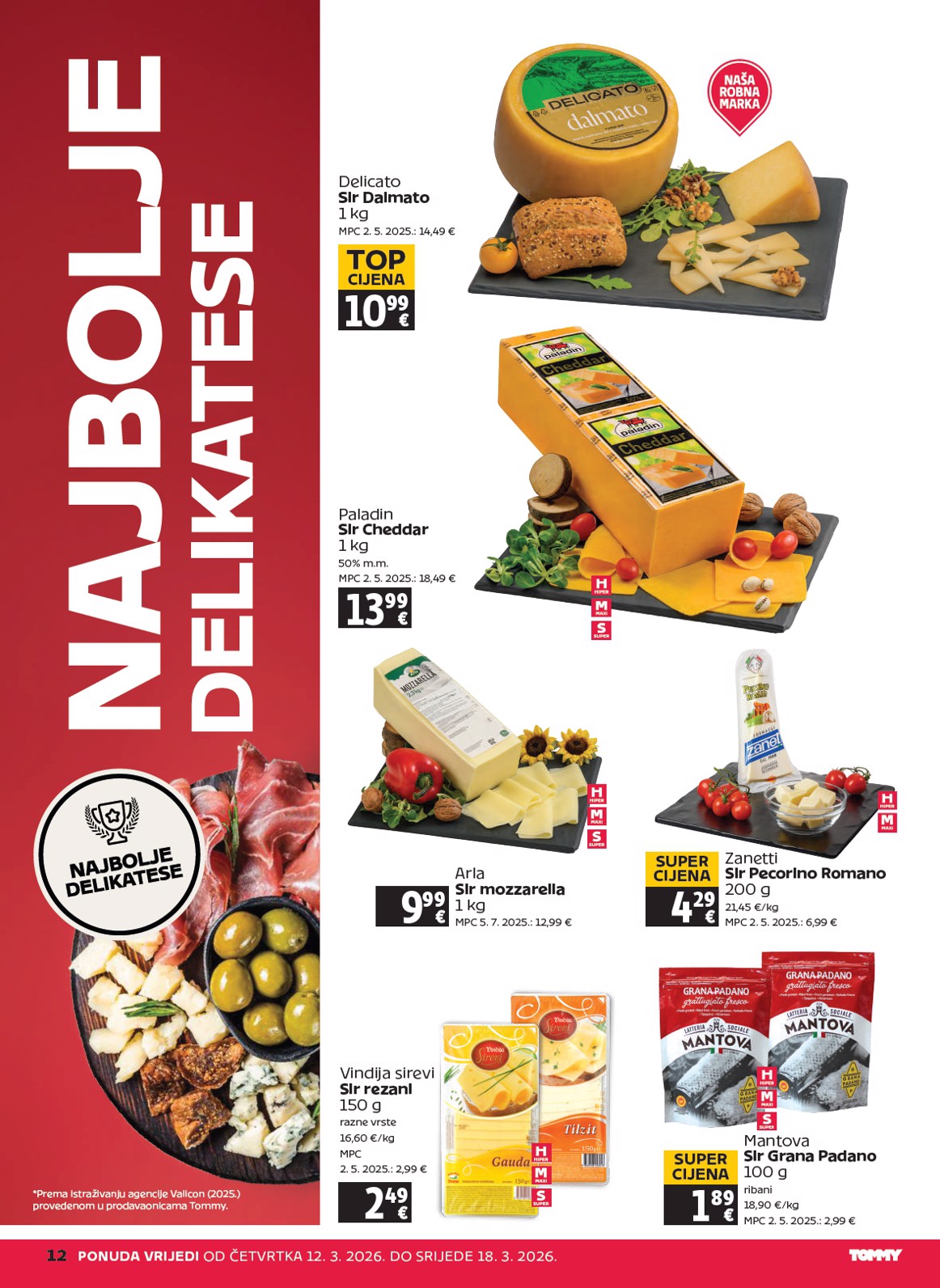 tommy - Prelistajte katalog Tommy, vrijedi od 12.03.2026 do 18.03.2026 - page: 12