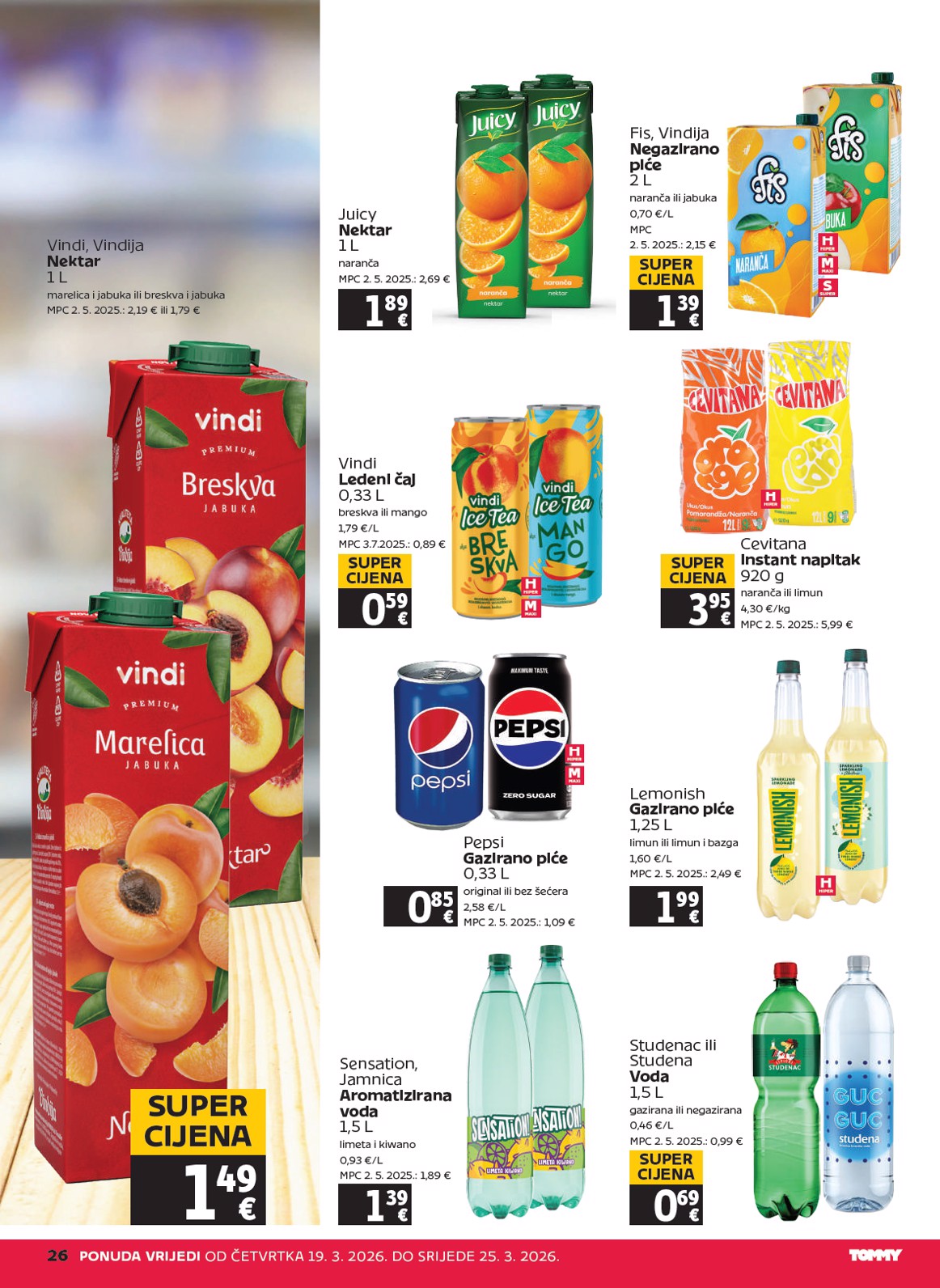 tommy - Prelistajte katalog Tommy, vrijedi od 19.03.2026 do 25.03.2026 - page: 26