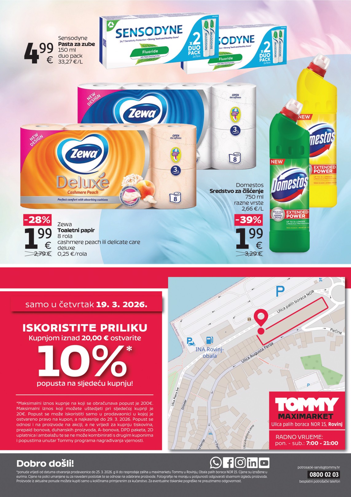 tommy - Prelistajte katalog Tommy - Super ponuda povodom otvaranja u Rovinju, vrijedi od 19.03.2026 do 25.03.2026 - page: 4