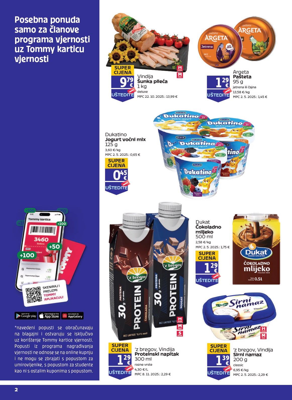 tommy - Budući Tommy - Pogodnosti za Tommy vjerne članove letak vrijedi od četvrtka 09.04.2026 do srijede 15.04.2026