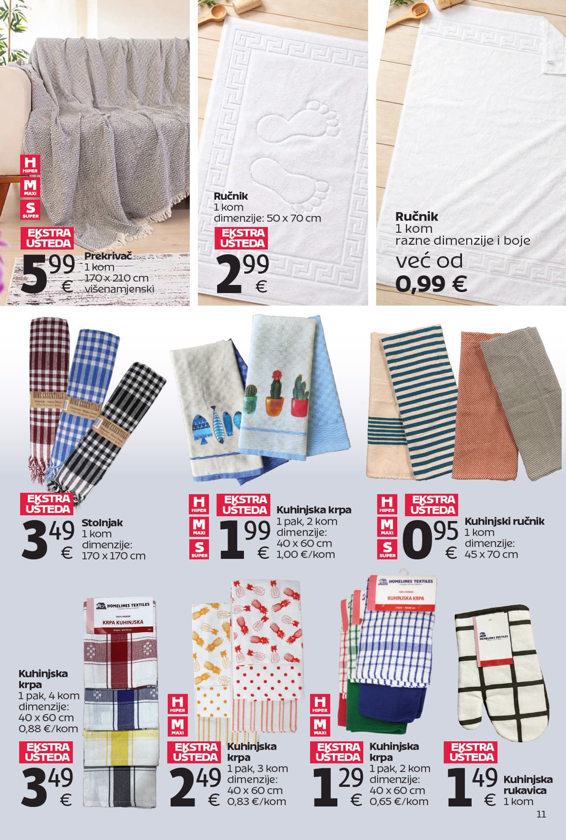 tommy - Aktualni Tommy - Super ponuda za apartmane katalog vrijedi od ponedjeljka 13.04.2026 do nedjelje 26.04.2026 - page: 11