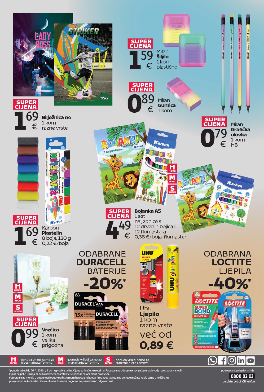 tommy - Aktualni Tommy - Super ponuda za apartmane katalog vrijedi od ponedjeljka 13.04.2026 do nedjelje 26.04.2026 - page: 24