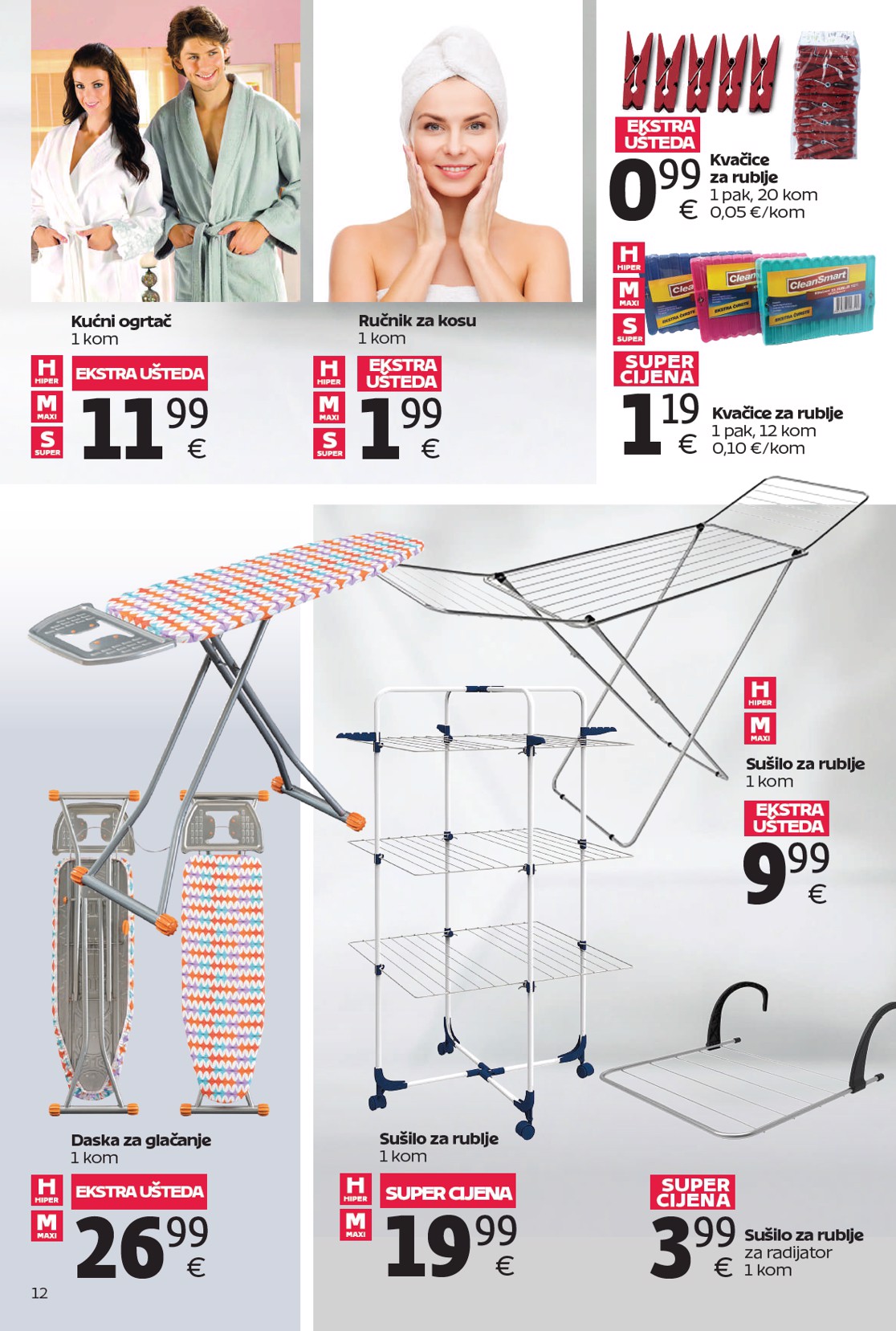 tommy - Aktualni Tommy - Super ponuda za apartmane katalog vrijedi od ponedjeljka 13.04.2026 do nedjelje 26.04.2026 - page: 12