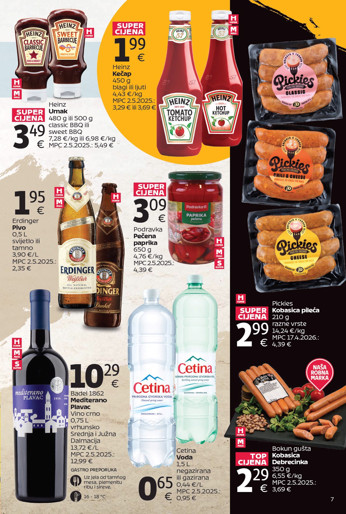 tommy - Aktualni Tommy - Super ponuda za roštilj katalog vrijedi od ponedjeljka 27.04.2026 do nedjelje 17.05.2026 - page: 7