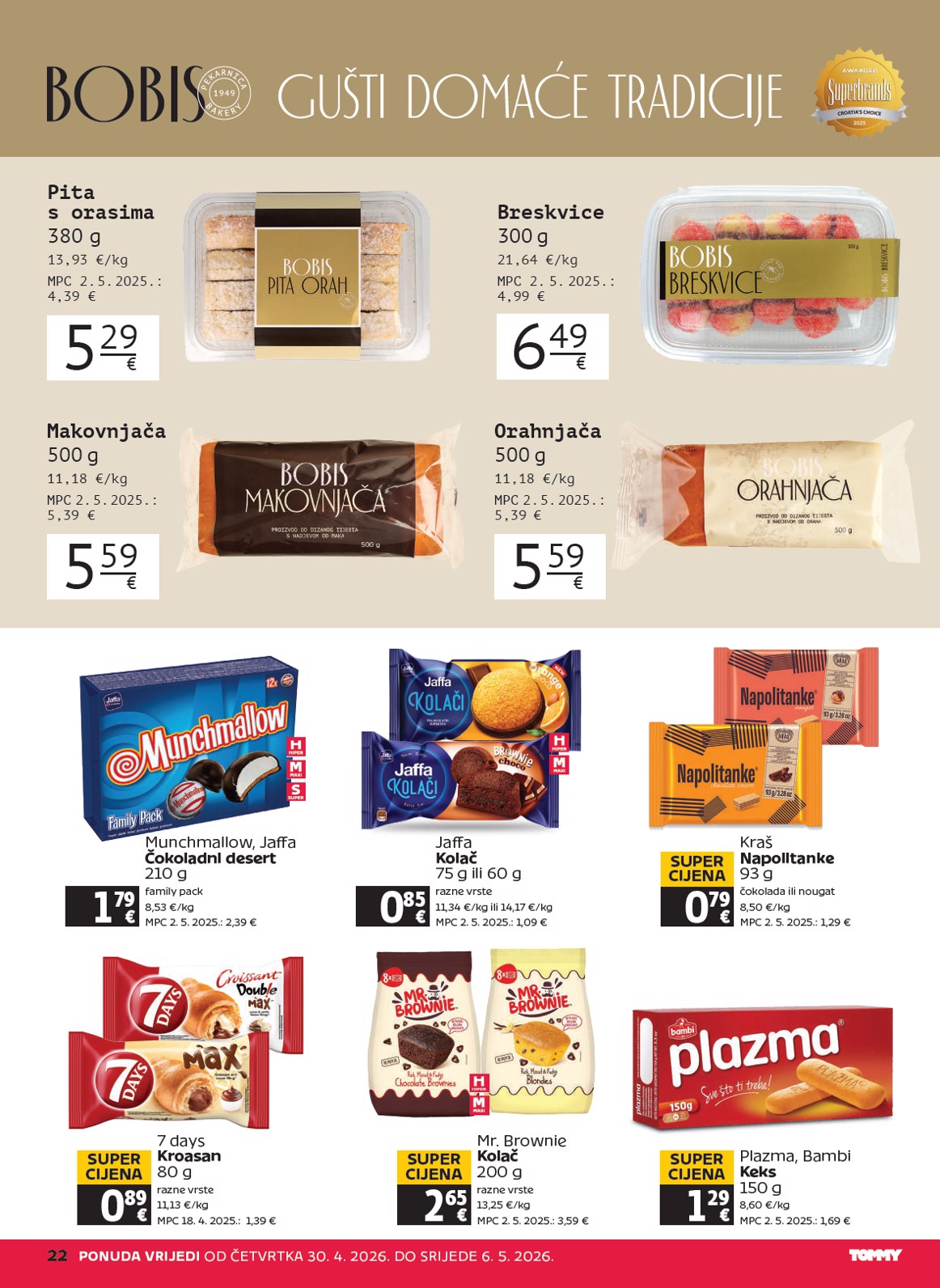 tommy - Budući Tommy letak vrijedi od četvrtka 30.04.2026 do srijede 06.05.2026 - page: 22