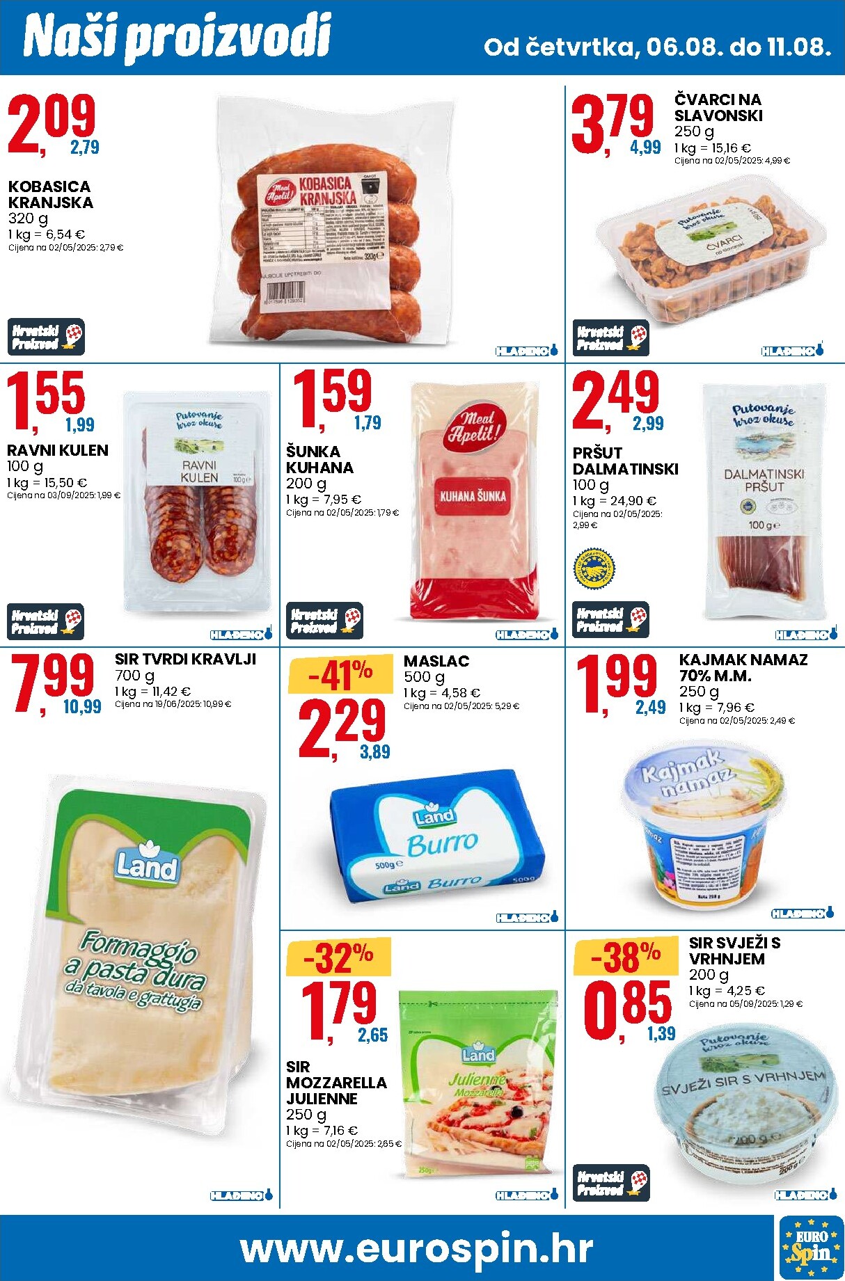 eurospin - Novi Eurospin - Novo otvorenje - Pula katalog od četvrtka, 06.08.2026 do utorka, 11.08.2026 - page: 3