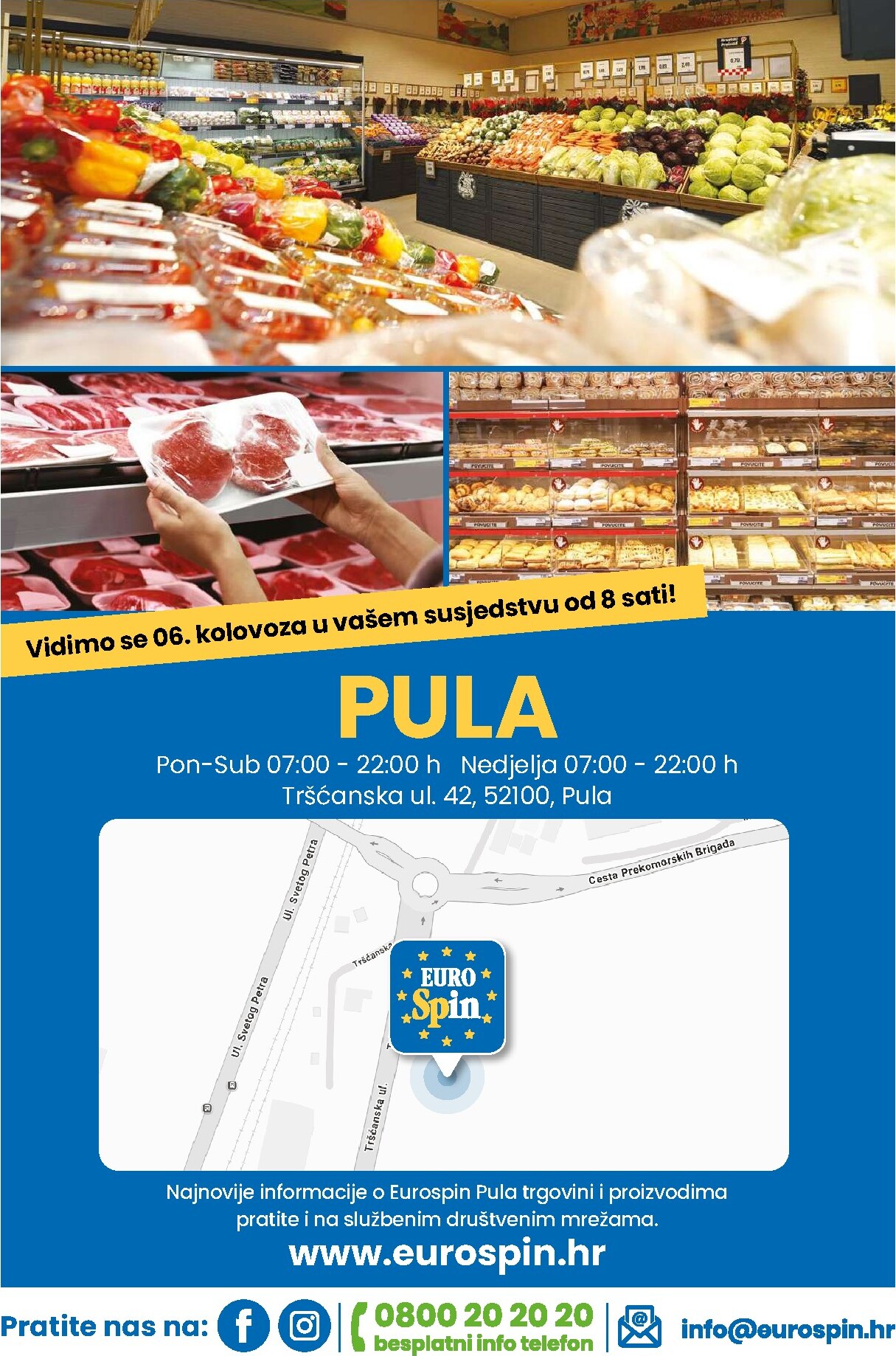eurospin - Novi Eurospin - Novo otvorenje - Pula katalog od četvrtka, 06.08.2026 do utorka, 11.08.2026 - page: 20