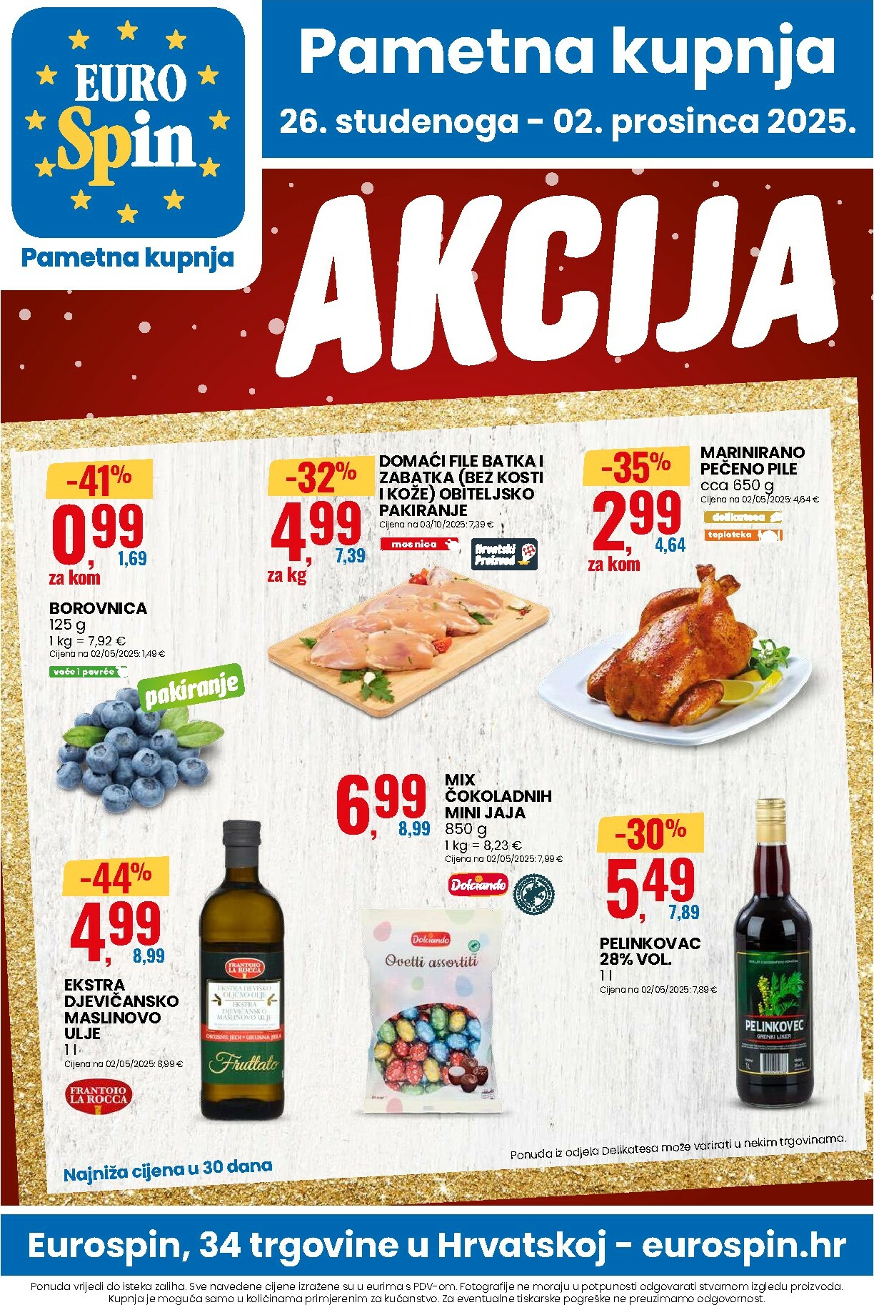 eurospin - Prelistajte katalog Eurospin, vrijedi od 26.11. do 02.12.