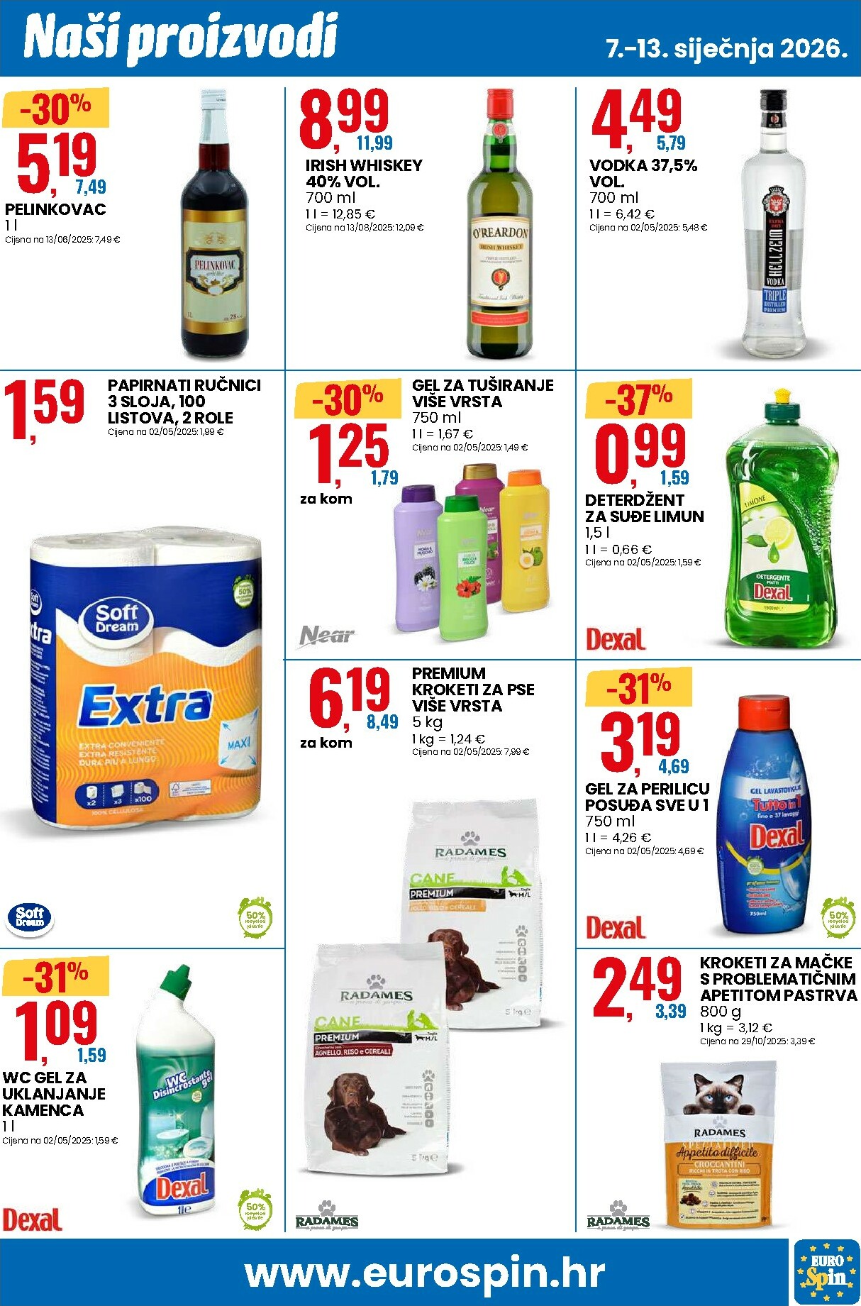 eurospin - Prelistajte katalog Eurospin - Novo otvorenje - Varaždin, vrijedi od 07.01. do 13.01. - page: 7