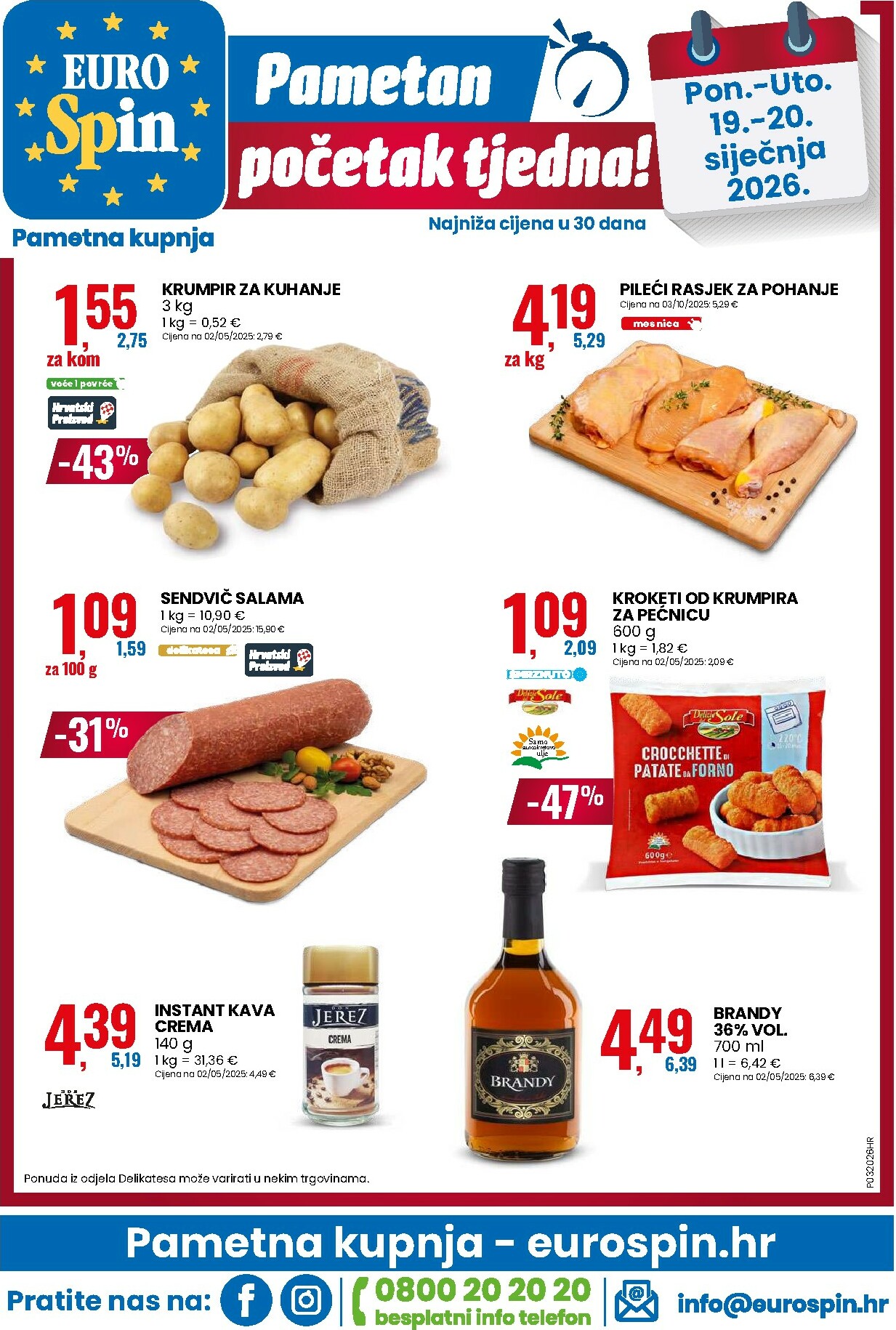 eurospin - Prelistajte katalog Eurospin, vrijedi od 14.01. do 20.01. - page: 16