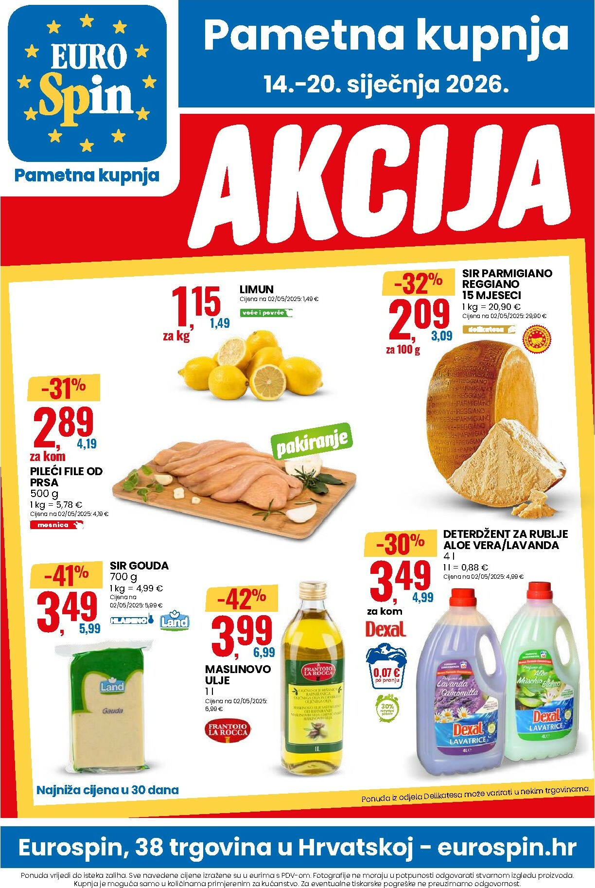 eurospin - Prelistajte katalog Eurospin, vrijedi od 14.01. do 20.01.