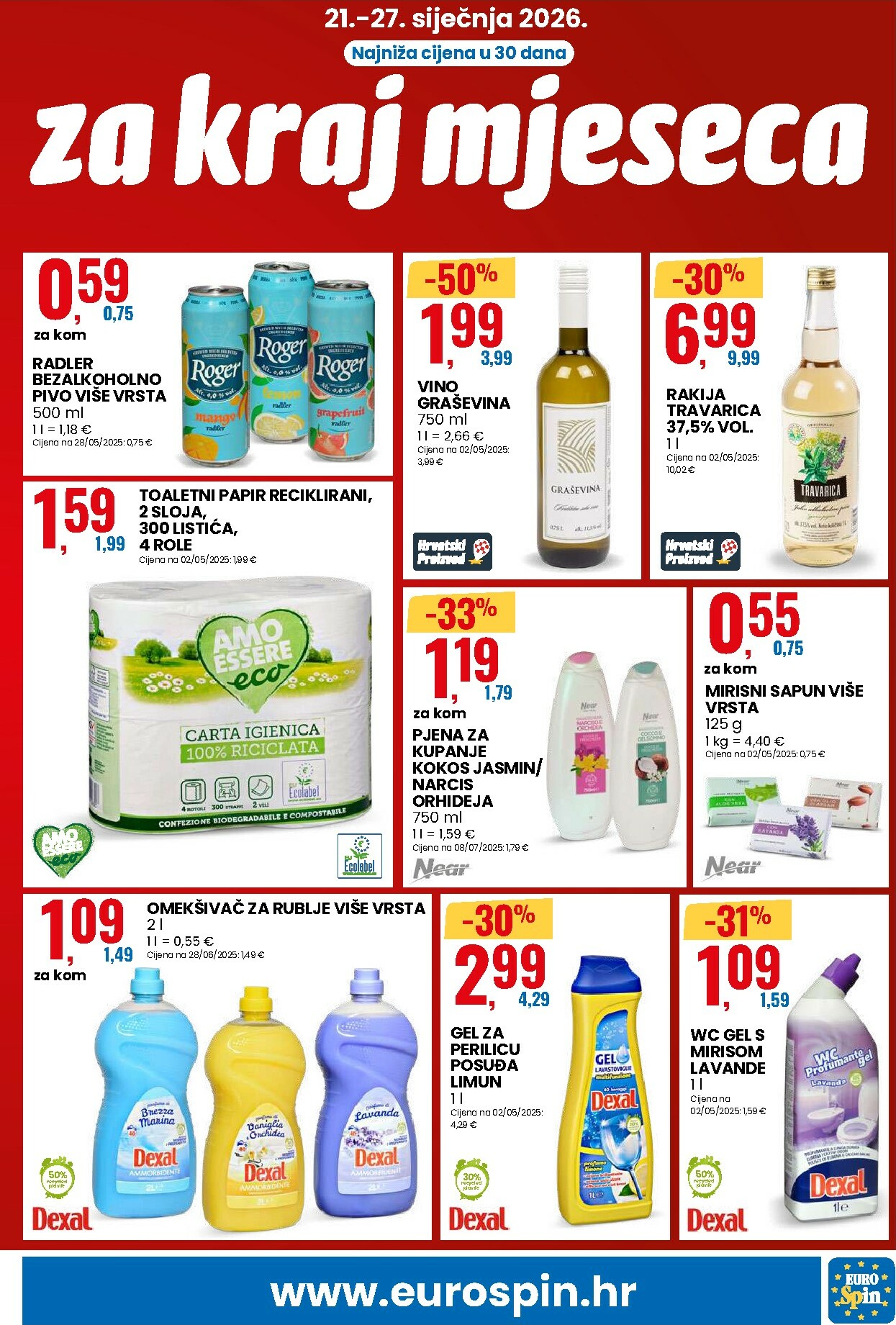 eurospin - Prelistajte katalog Eurospin, vrijedi od 21.01. do 27.01. - page: 5