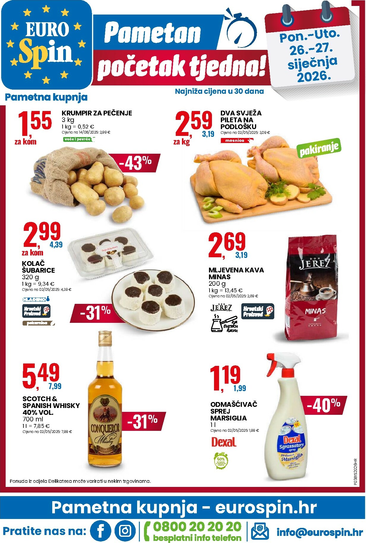 eurospin - Prelistajte katalog Eurospin, vrijedi od 21.01. do 27.01. - page: 16