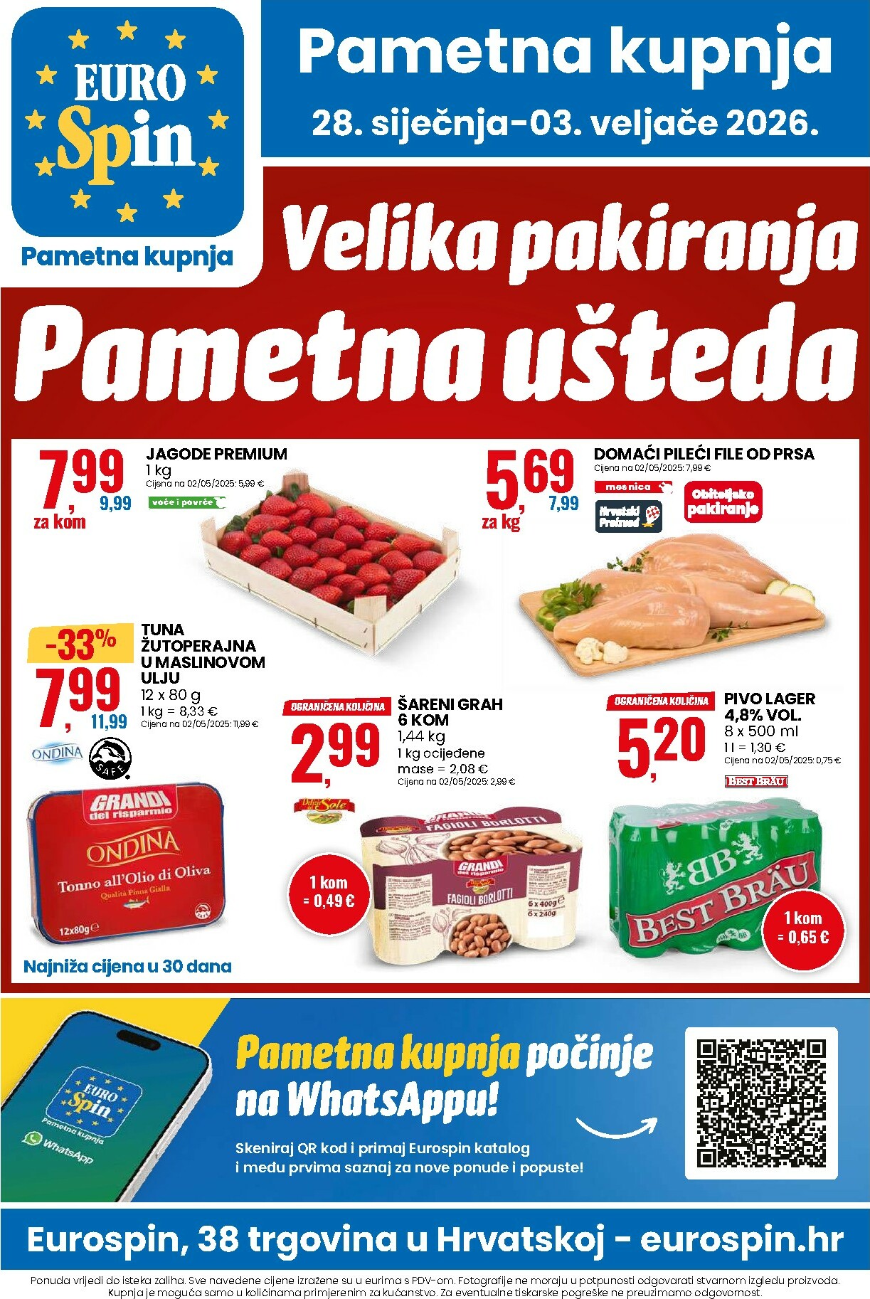 eurospin - Prelistajte katalog Eurospin, vrijedi od 28.01. do 03.02.