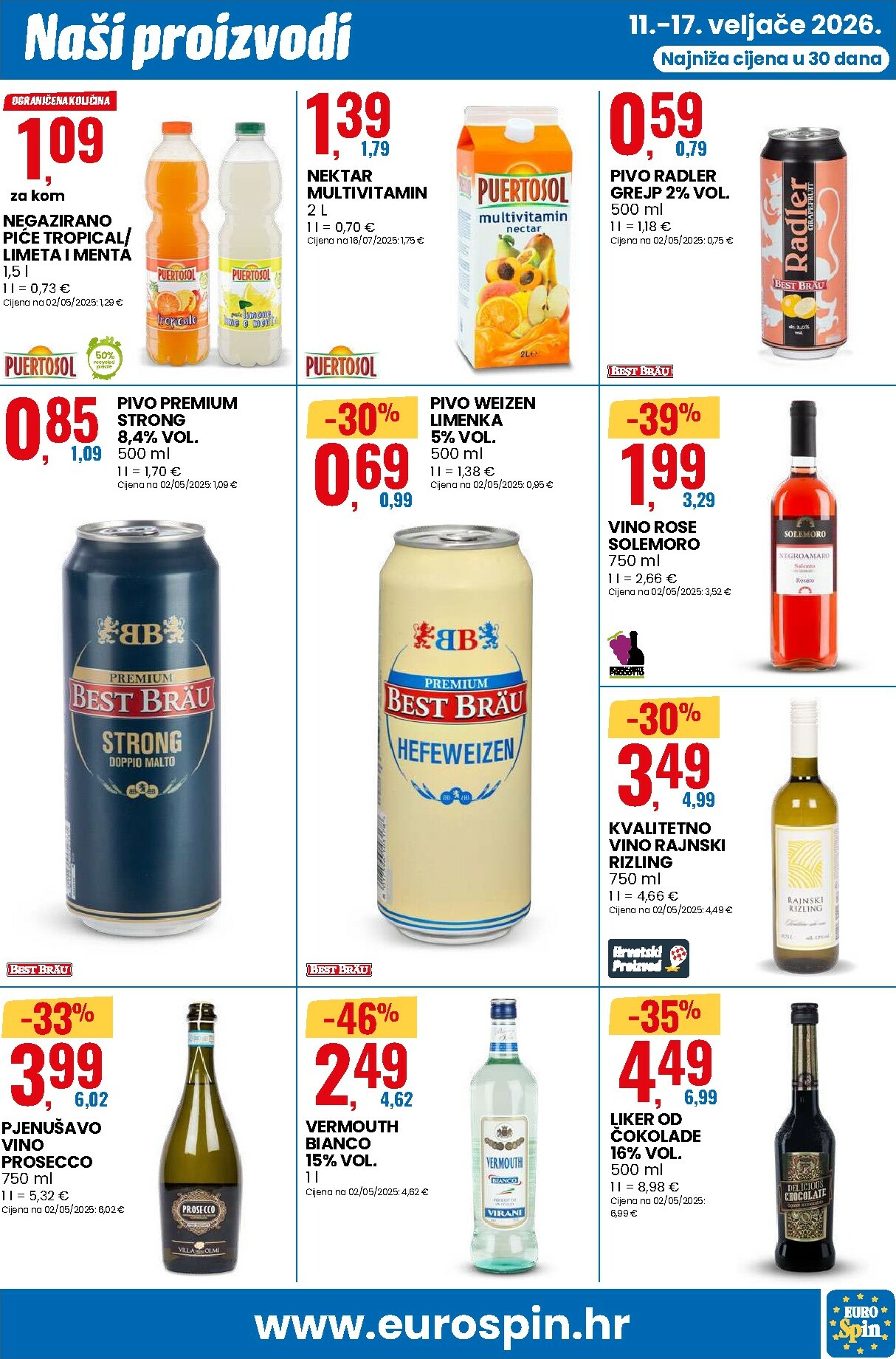 eurospin - Prelistajte katalog Eurospin, vrijedi od 11.02.2026 do 17.02.2026 - page: 17