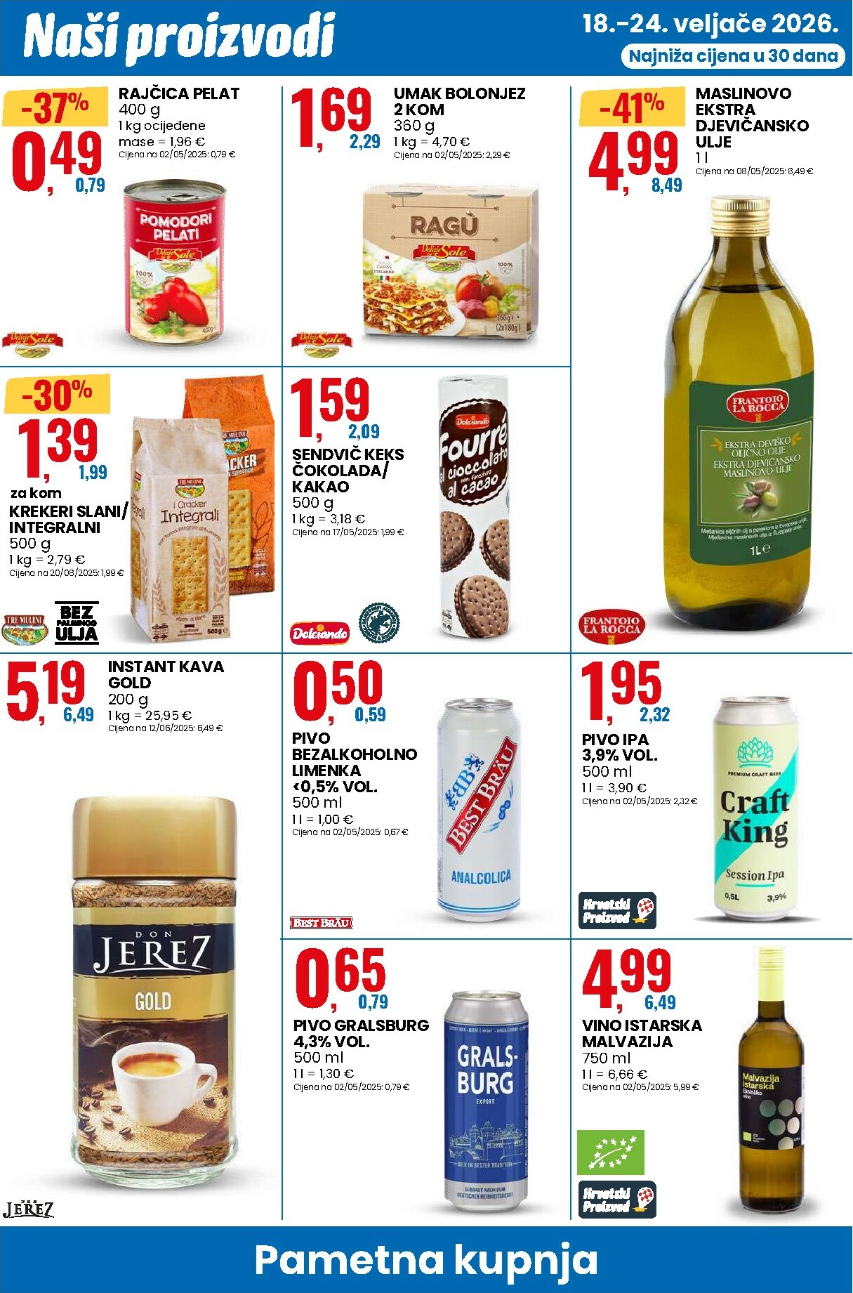 eurospin - Prelistajte katalog Eurospin - Popusti od 30%, vrijedi od 18.02.2026 do 24.02.2026 - page: 10