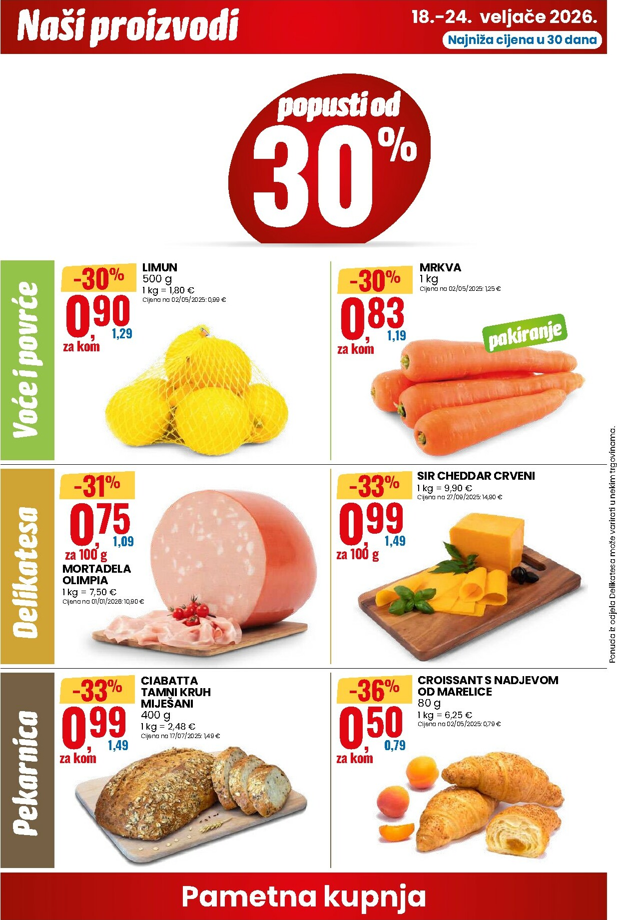 eurospin - Prelistajte katalog Eurospin - Popusti od 30%, vrijedi od 18.02.2026 do 24.02.2026 - page: 2