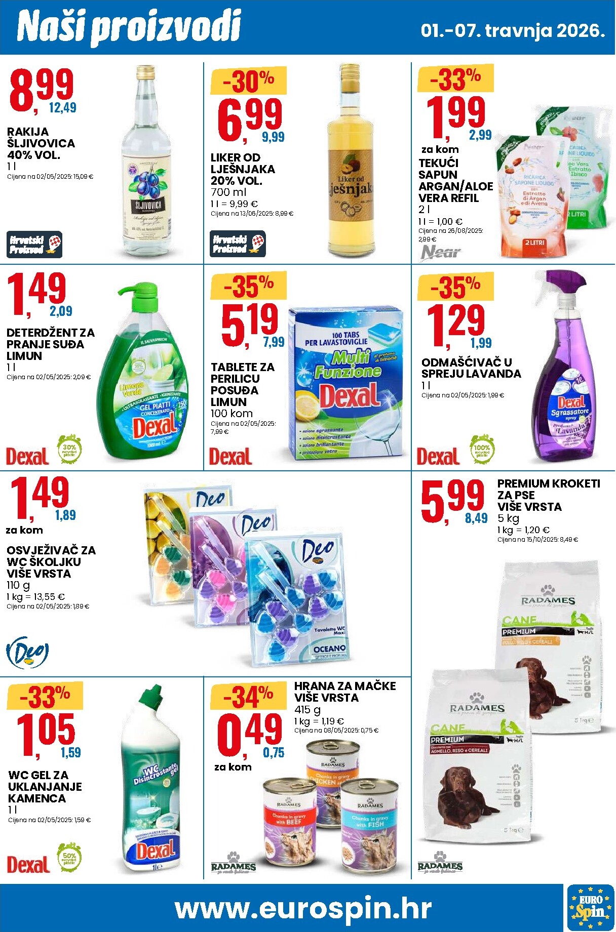 eurospin - Prelistajte katalog Eurospin - Otvorenje - Zlatar, vrijedi od 01.04.2026 do 07.04.2026 - page: 7