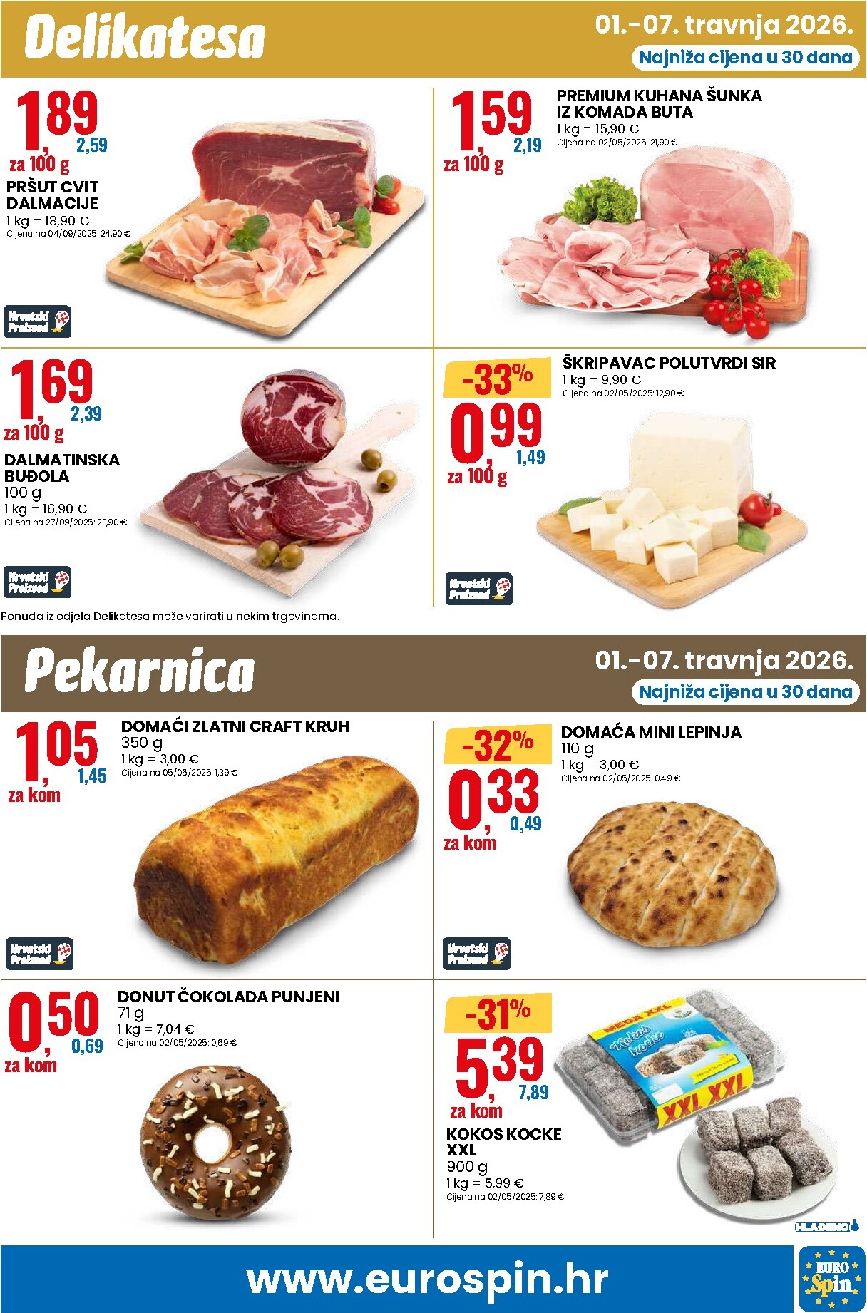eurospin - Prelistajte katalog Eurospin - Sretan Uskrs, vrijedi od 01.04.2026 do 07.04.2026 - page: 9