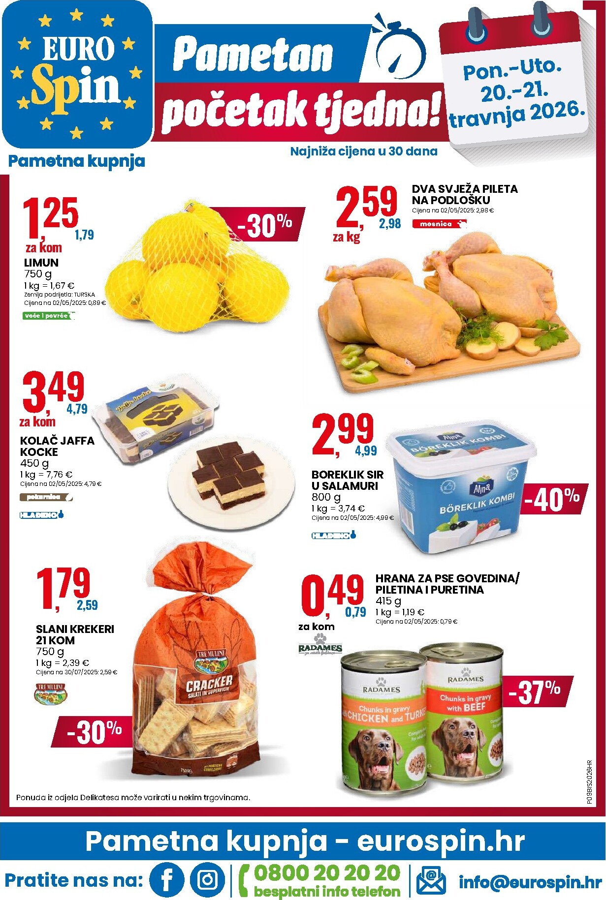 eurospin - Eurospin letak za sljedeći tjedan od srijede 15.04.2026 do utorka 21.04.2026 - page: 16
