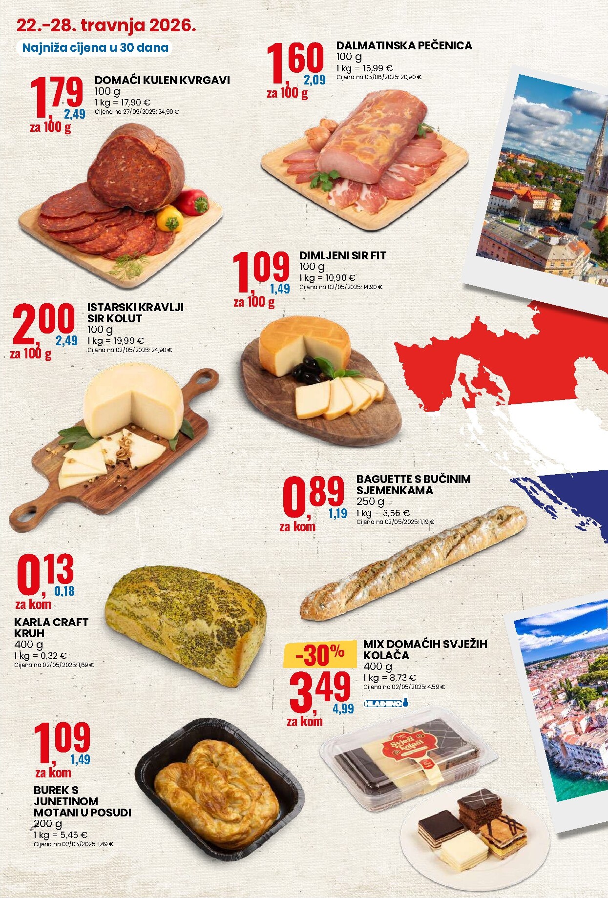 eurospin - Budući Eurospin - Domaće i povoljno letak vrijedi od srijede 22.04.2026 do utorka 28.04.2026 - page: 2